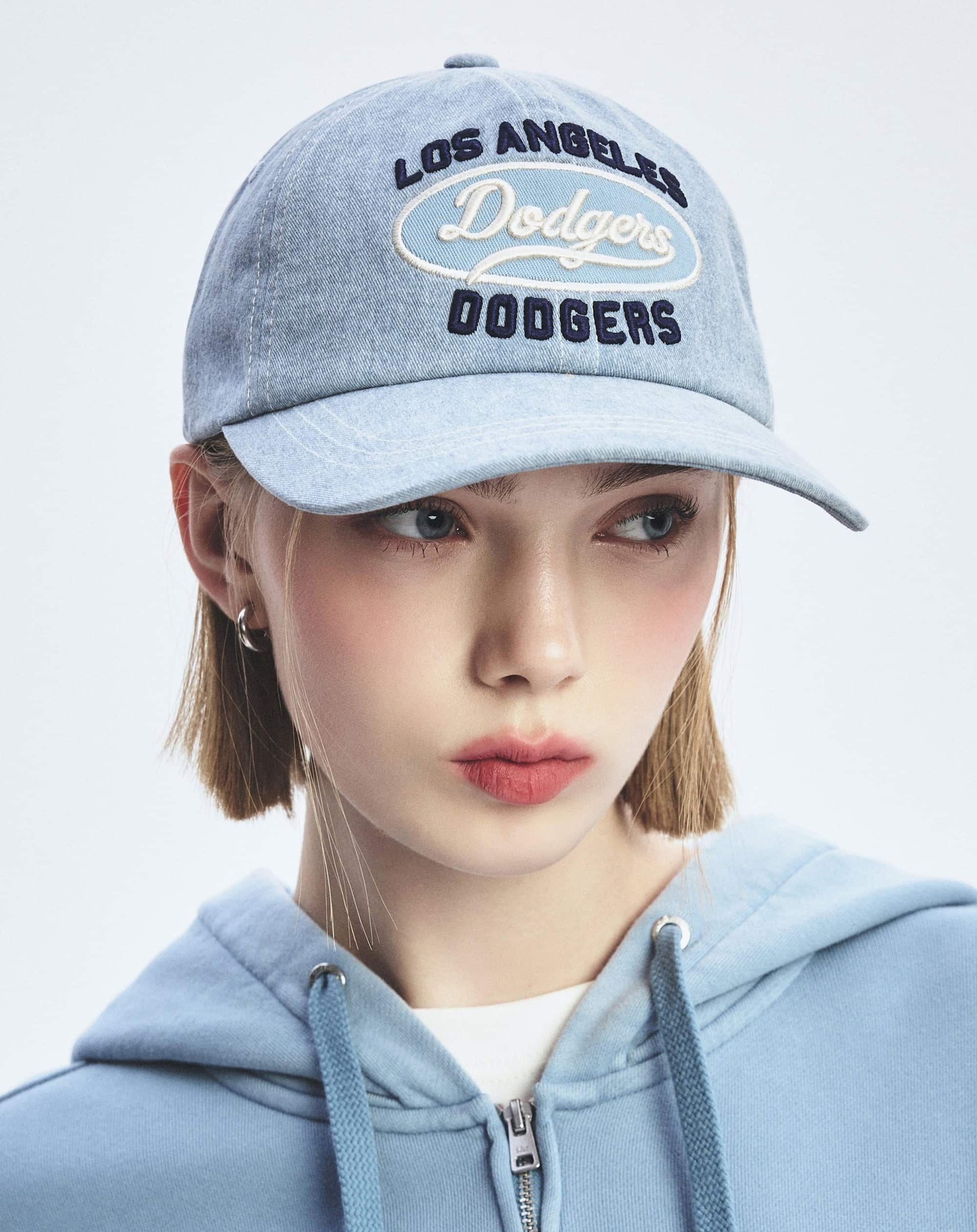 Nón MLB Varsity Vintage Oval Stitch Cursive Unstructured Ball Cap Los Angeles Dodgers 3ACPV055N-07INL 9
