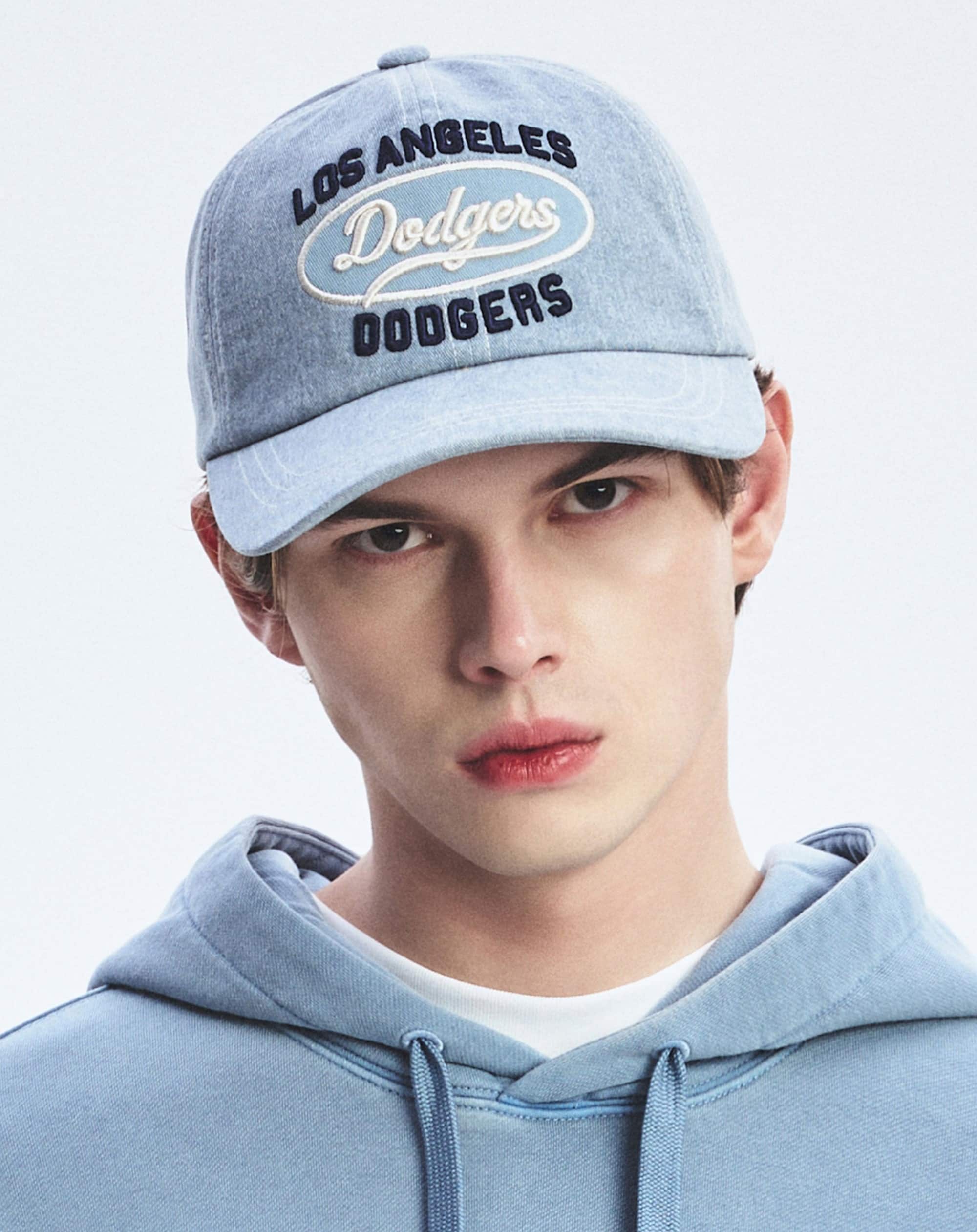 Nón MLB Varsity Vintage Oval Stitch Cursive Unstructured Ball Cap Los Angeles Dodgers 3ACPV055N-07INL 11