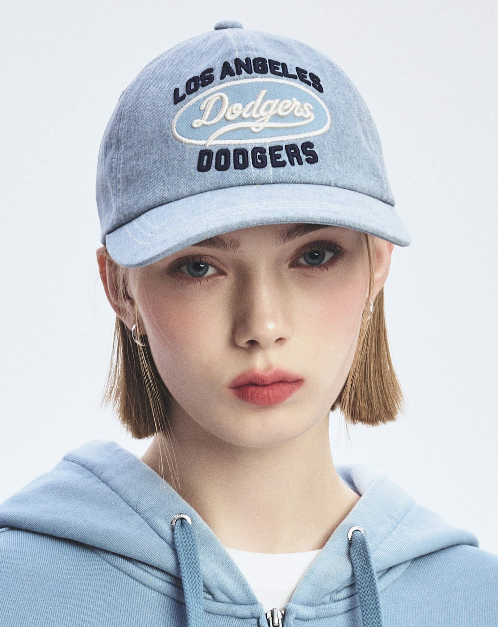 Nón MLB Varsity Vintage Oval Stitch Cursive Unstructured Ball Cap Los Angeles Dodgers 3ACPV055N-07INL 12