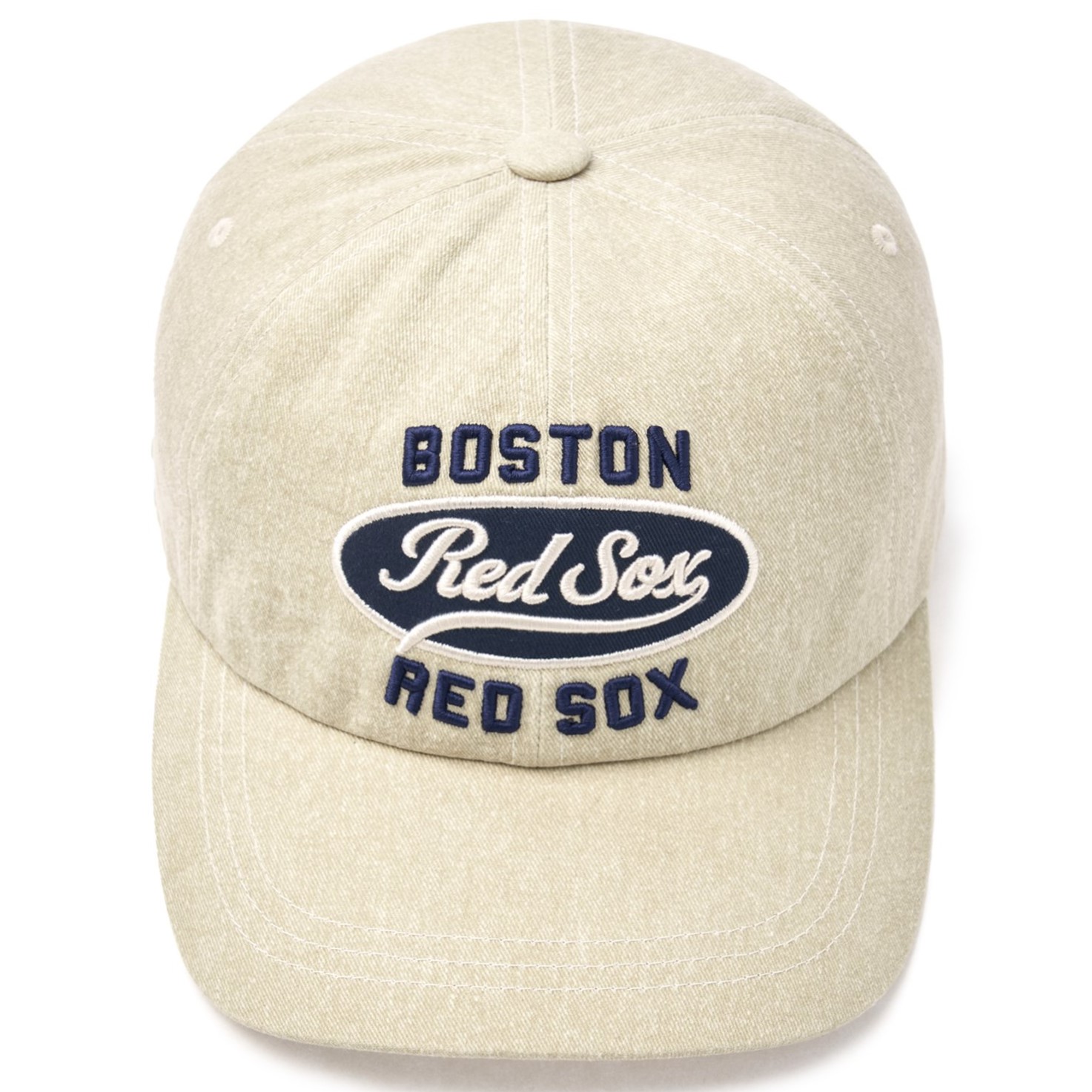 Nón Lưỡi Trai MLB Varsity Vintage Color Stitch Cursive Logo Unstructured Ball Cap Boston Red Sox 3ACPV055N-43BGL 6