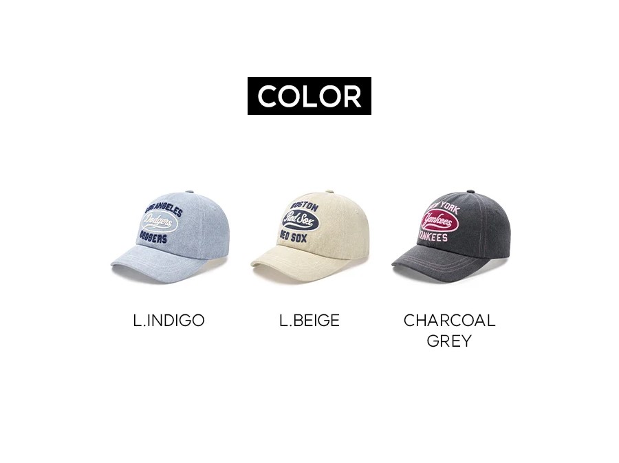 Nón Lưỡi Trai MLB Varsity Vintage Color Stitch Cursive Logo Unstructured Ball Cap Boston Red Sox 3ACPV055N-43BGL 11