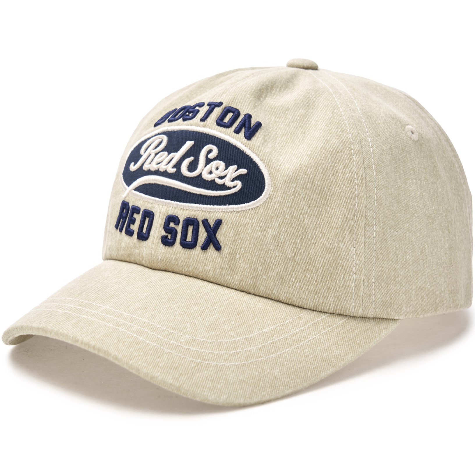 Nón Lưỡi Trai MLB Varsity Vintage Color Stitch Cursive Logo Unstructured Ball Cap Boston Red Sox 3ACPV055N-43BGL 16