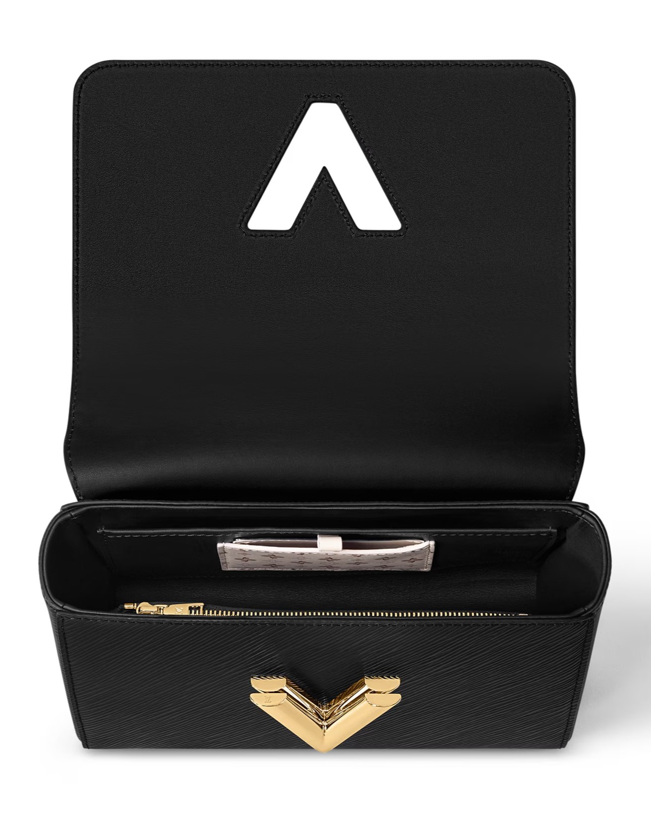 Túi đeo vai nữ Louis Vuitton Twist MM Black Noir 1