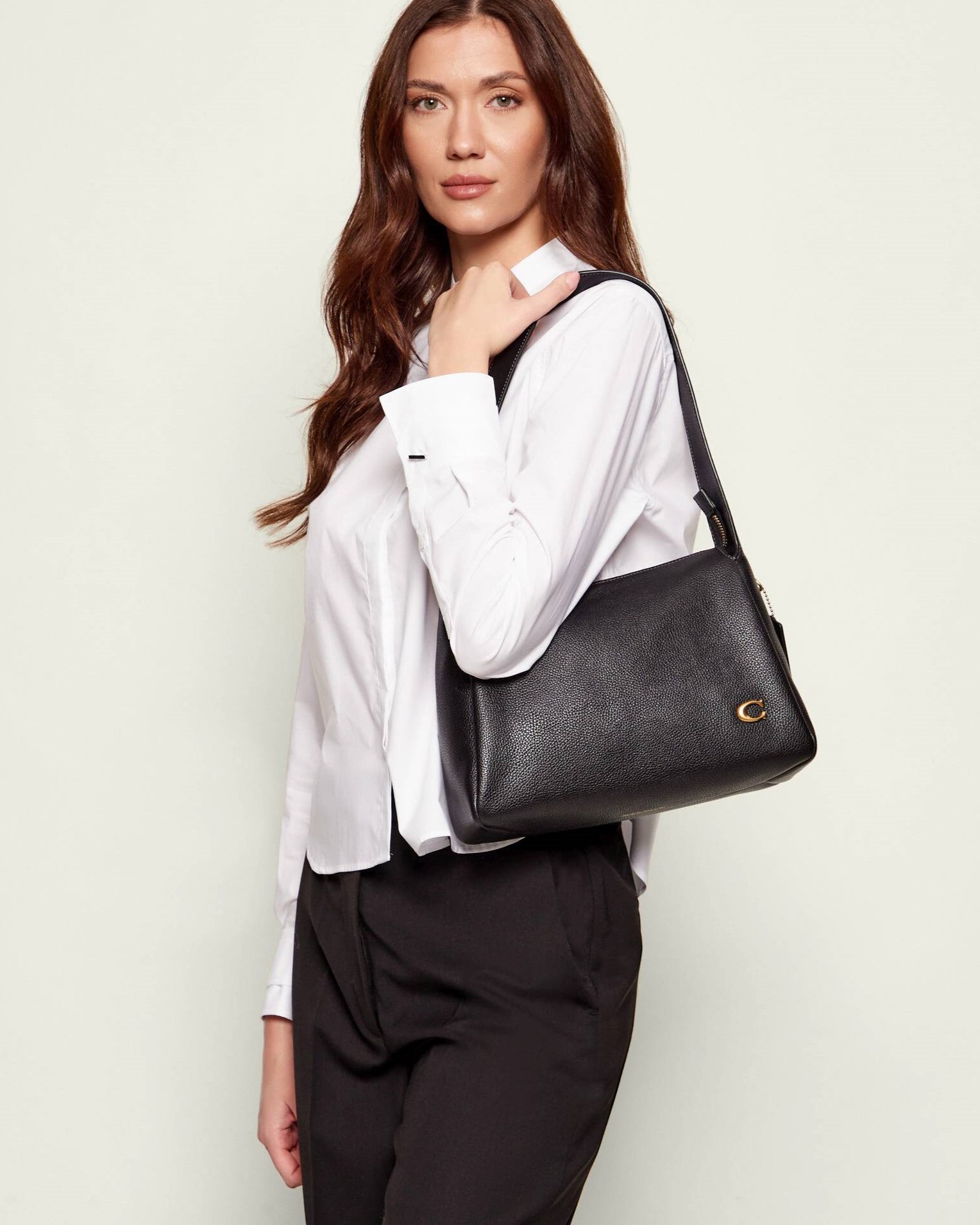 Túi Coach nữ Lola Shoulder Bag Black CCC45 15