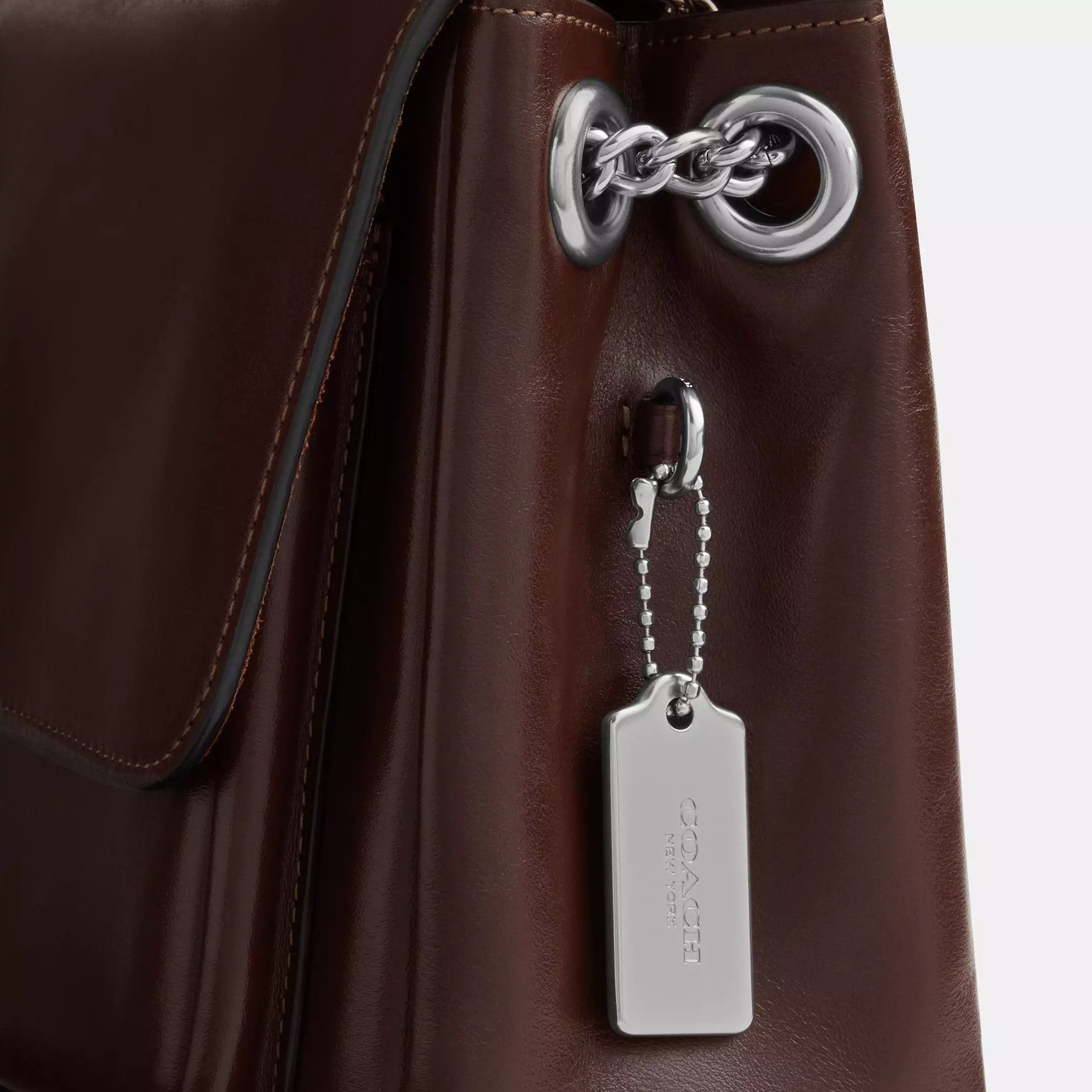 Túi đeo chéo Coach Elodie Crossbody Bag Maple CCF09 6