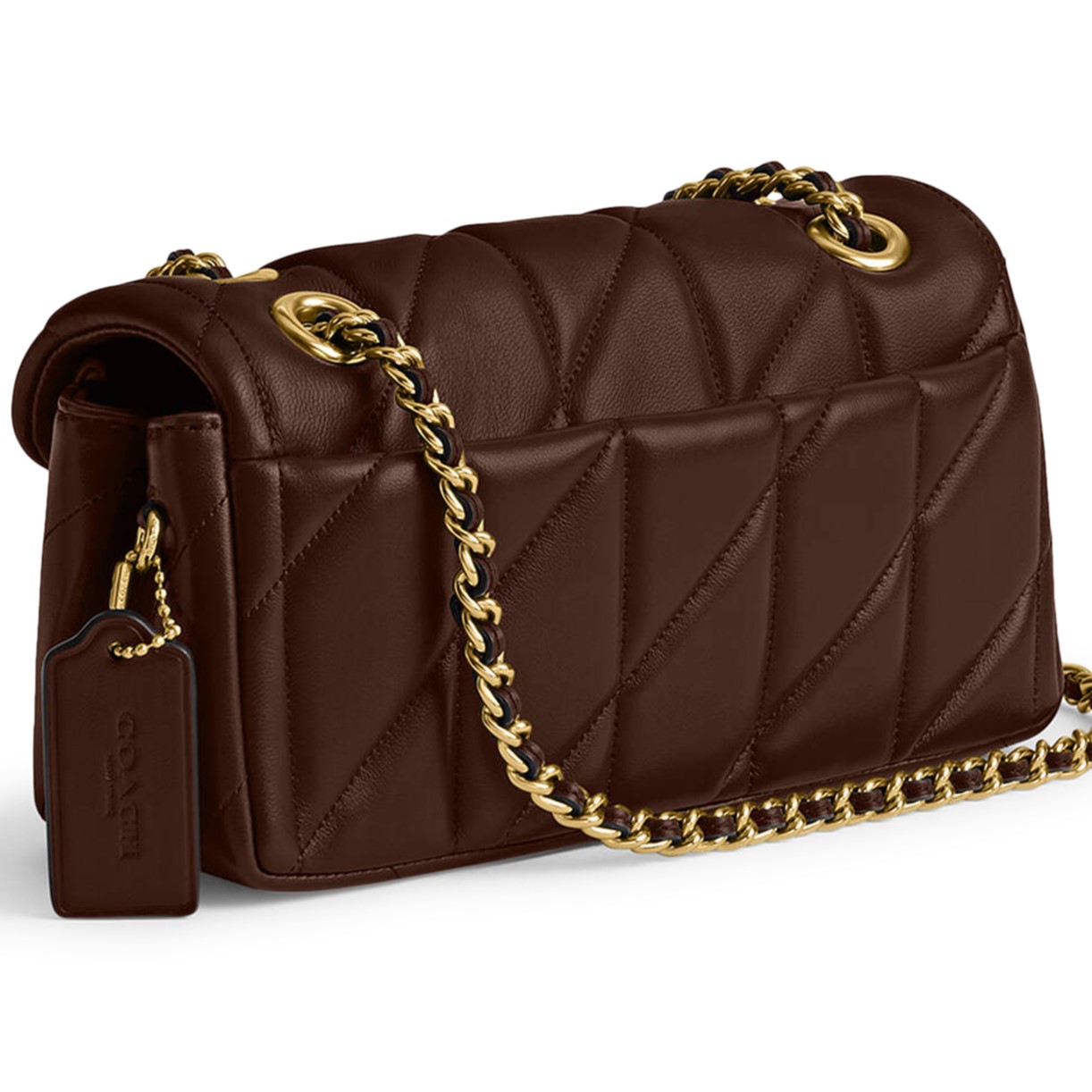 Túi Coach Tabby Shoulder Bag 20 With Pillow Quilting Nappa Leather Maple CP149 1
