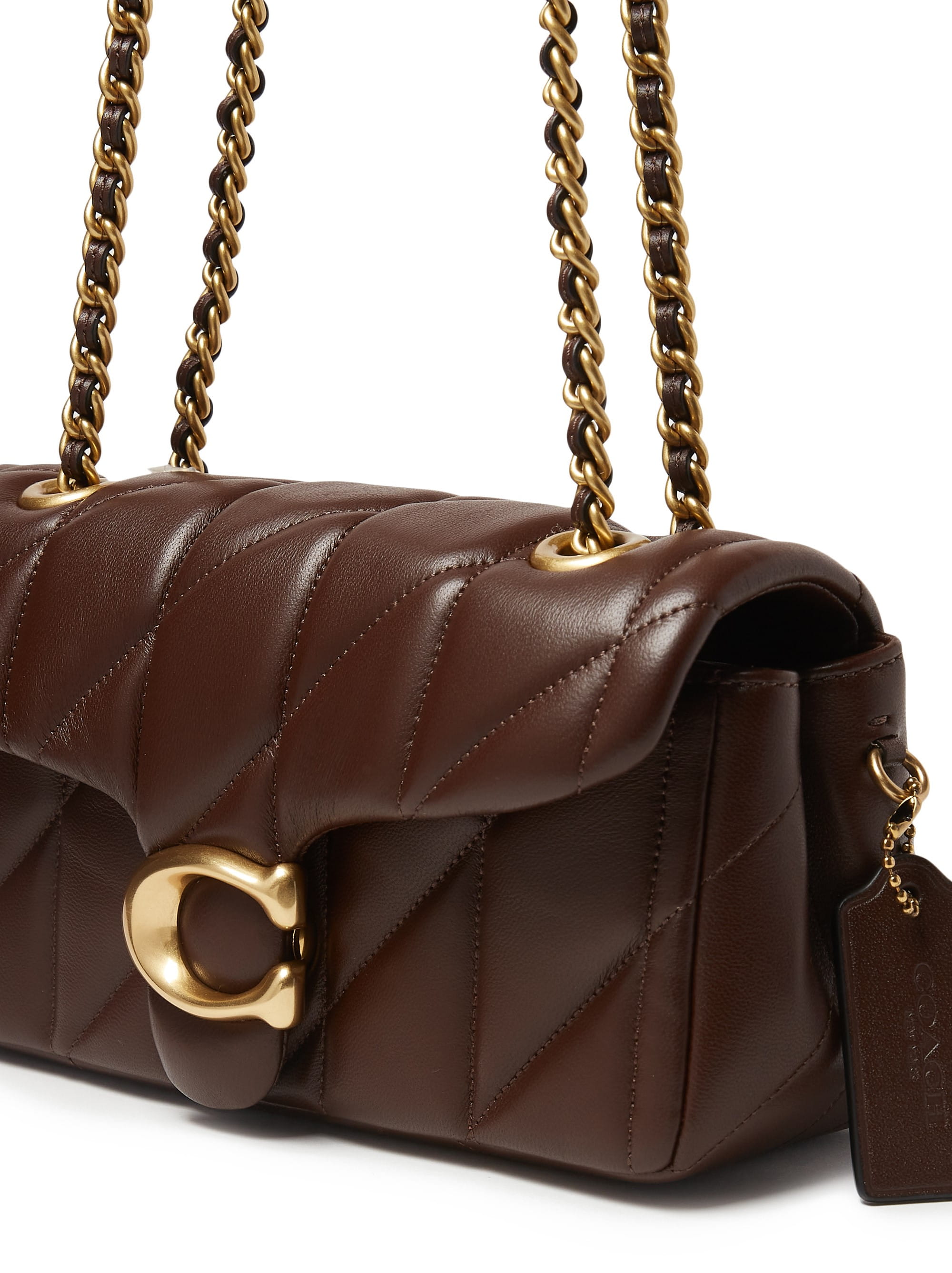 Túi Coach Tabby Shoulder Bag 20 With Pillow Quilting Nappa Leather Maple CP149 5