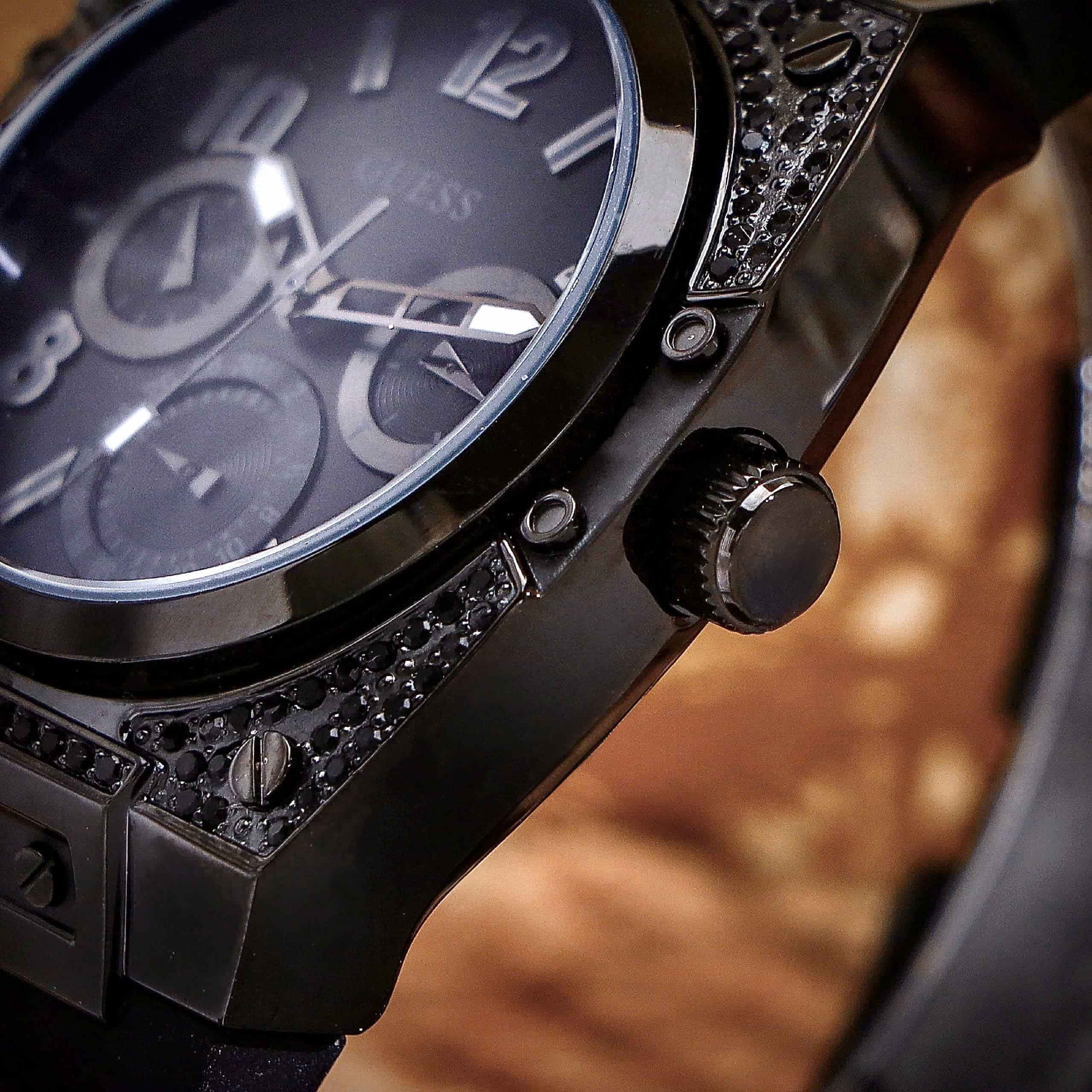 Đồng hồ nam Guess Analogue Watch with Silicone Strap GW0623G3 5