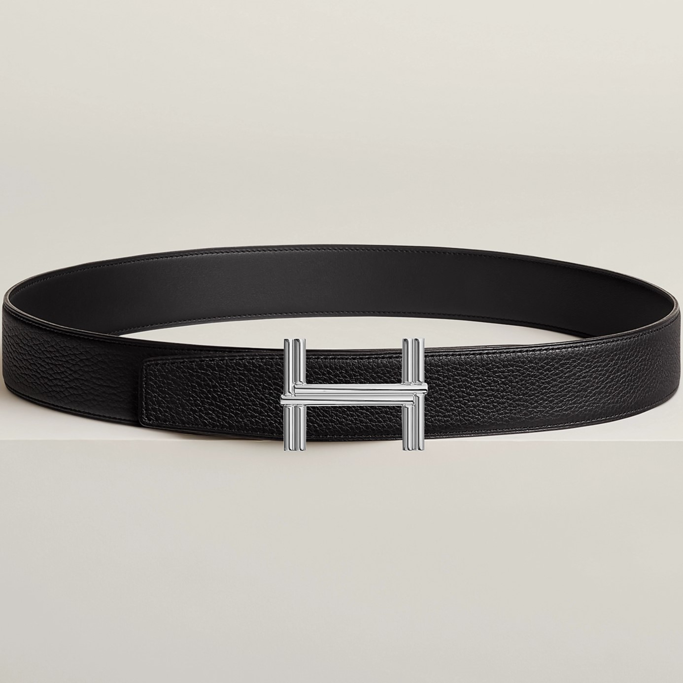 Dây nịt Hermes Traverse Belt Buckle Reversible Leather Strap 38 mm 3
