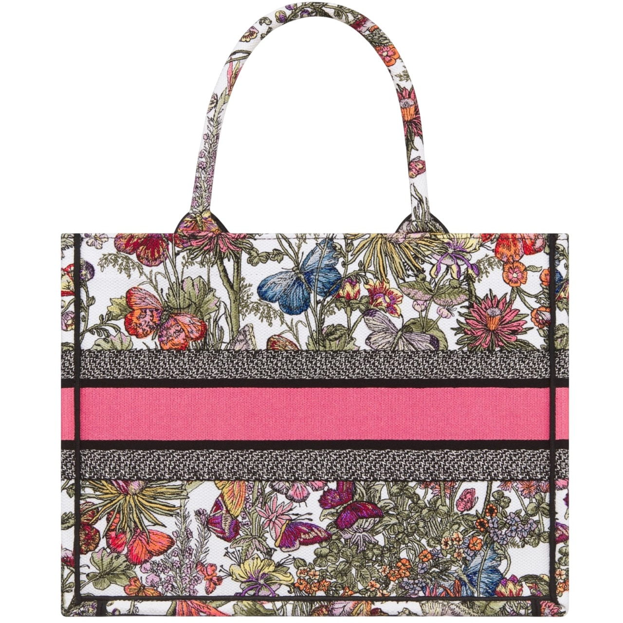 Túi xách nữ Medium Christian Dior Book Tote Mexico Millefiori Embroidery 2
