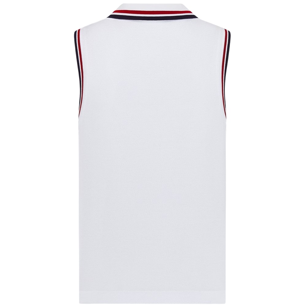 Set bộ Dior Vibe Tank Top White Cotton-Blend Jersey with Three-Tone Signature 7