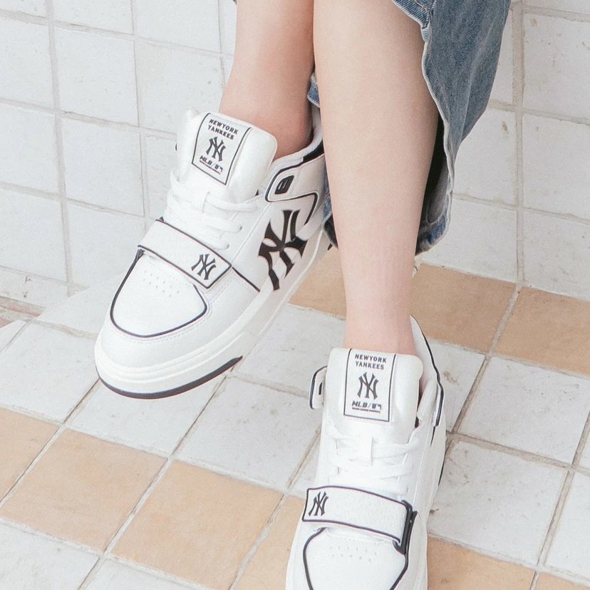 GIÀY THỂ THAO MLB NY CHUNKY LINER MID BASIC NEW YORK YANKEES 3ASXLMB3N-50BKS MÀU TRẮNG 14