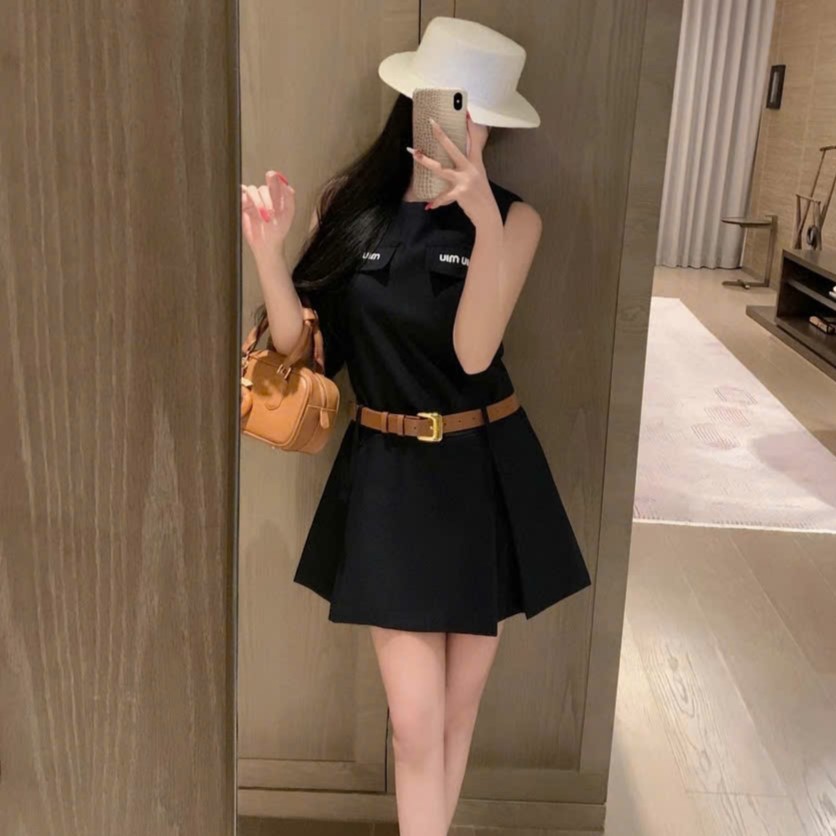 Đầm nữ Miu Miu kèm đai 3