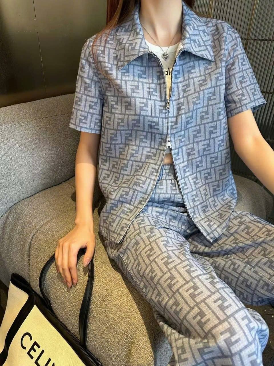 Set bộ áo tay ngắn quần dài Fendi 7