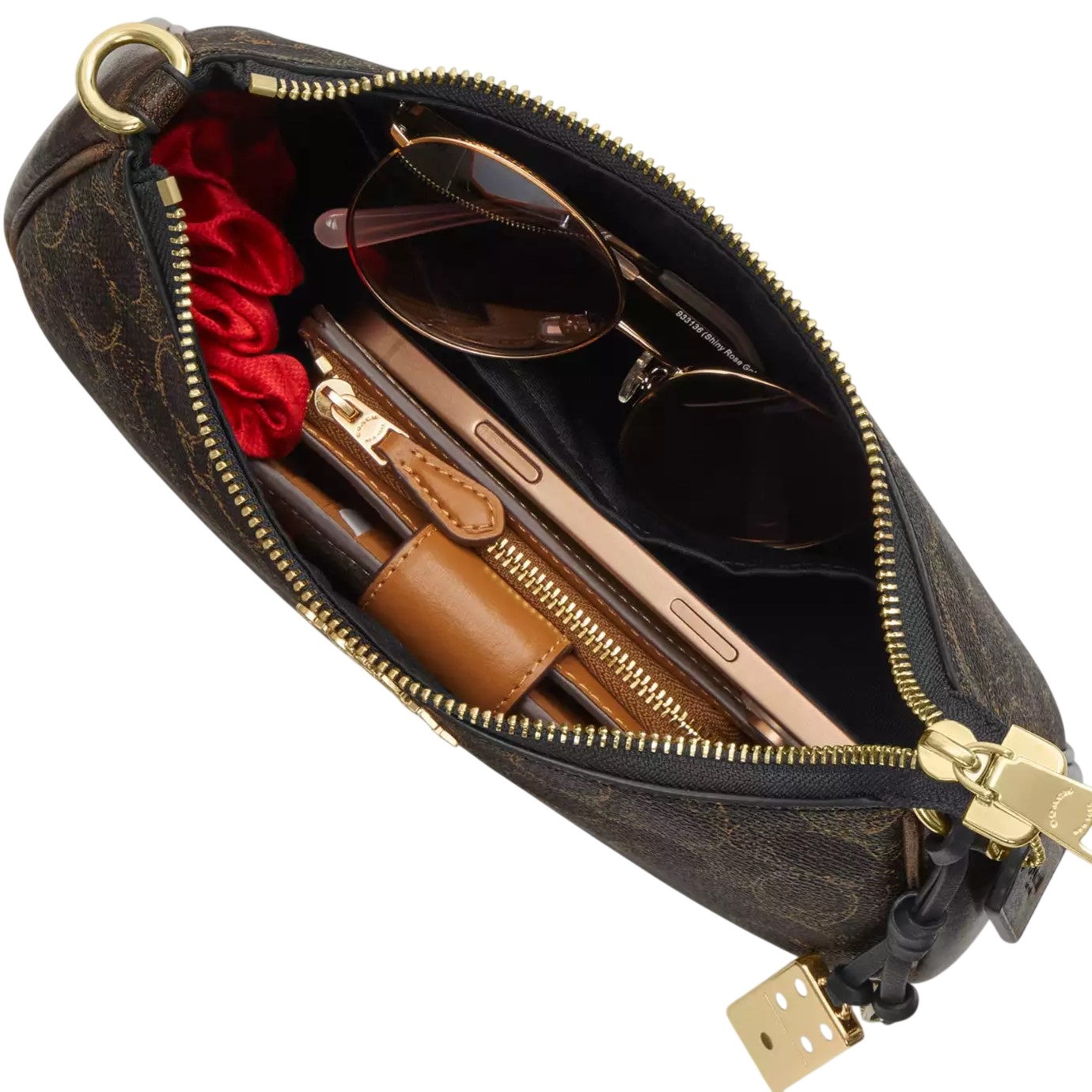 Túi Coach Teri Shoulder Bag In Loved Signature Canvas With Charms CDY18 6
