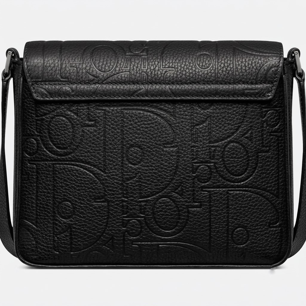 Túi đeo chéo Nam Dior Messenger Bag Flap Black 1