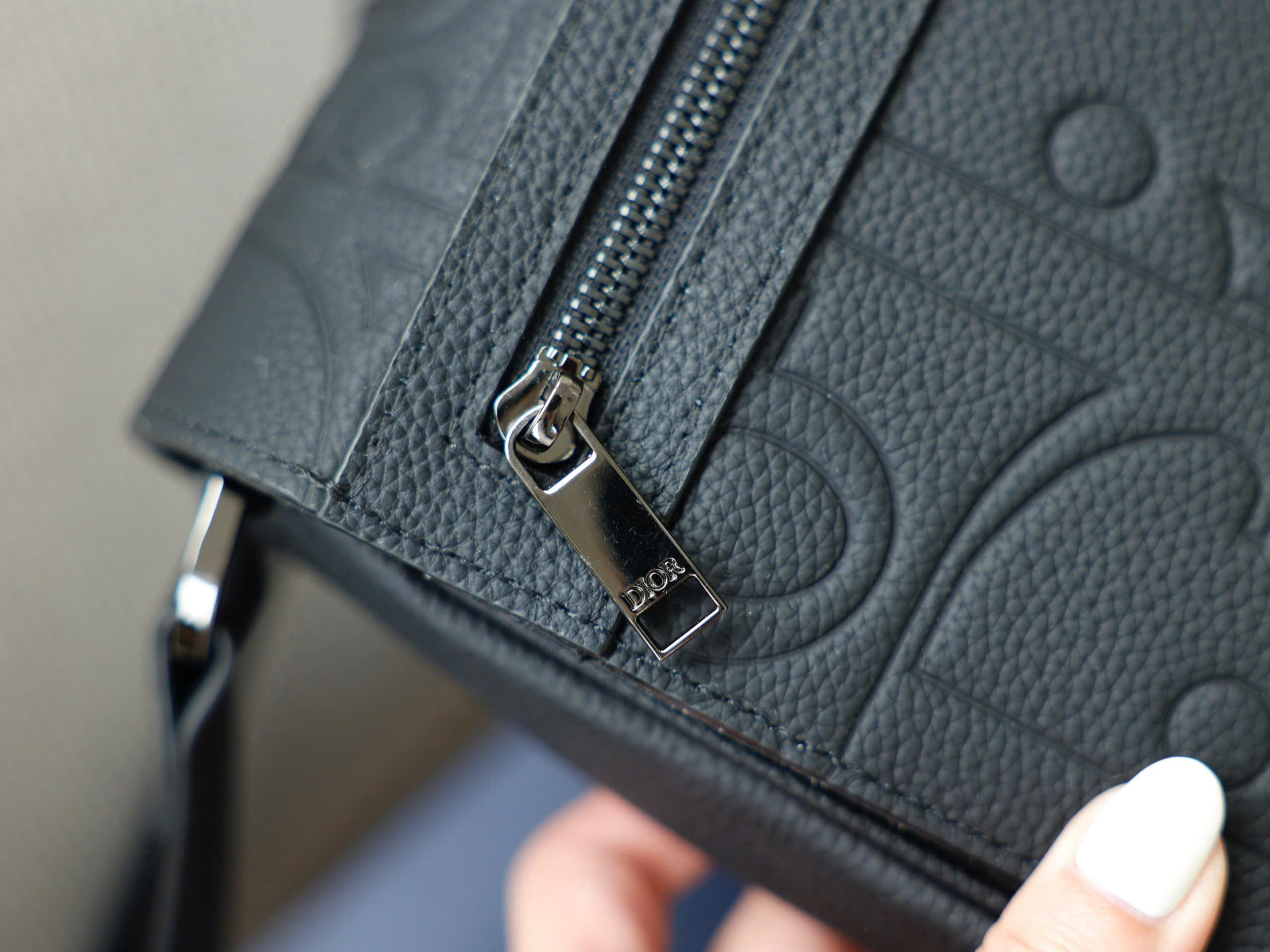 Túi đeo chéo Nam Dior Messenger Bag Flap Black 5