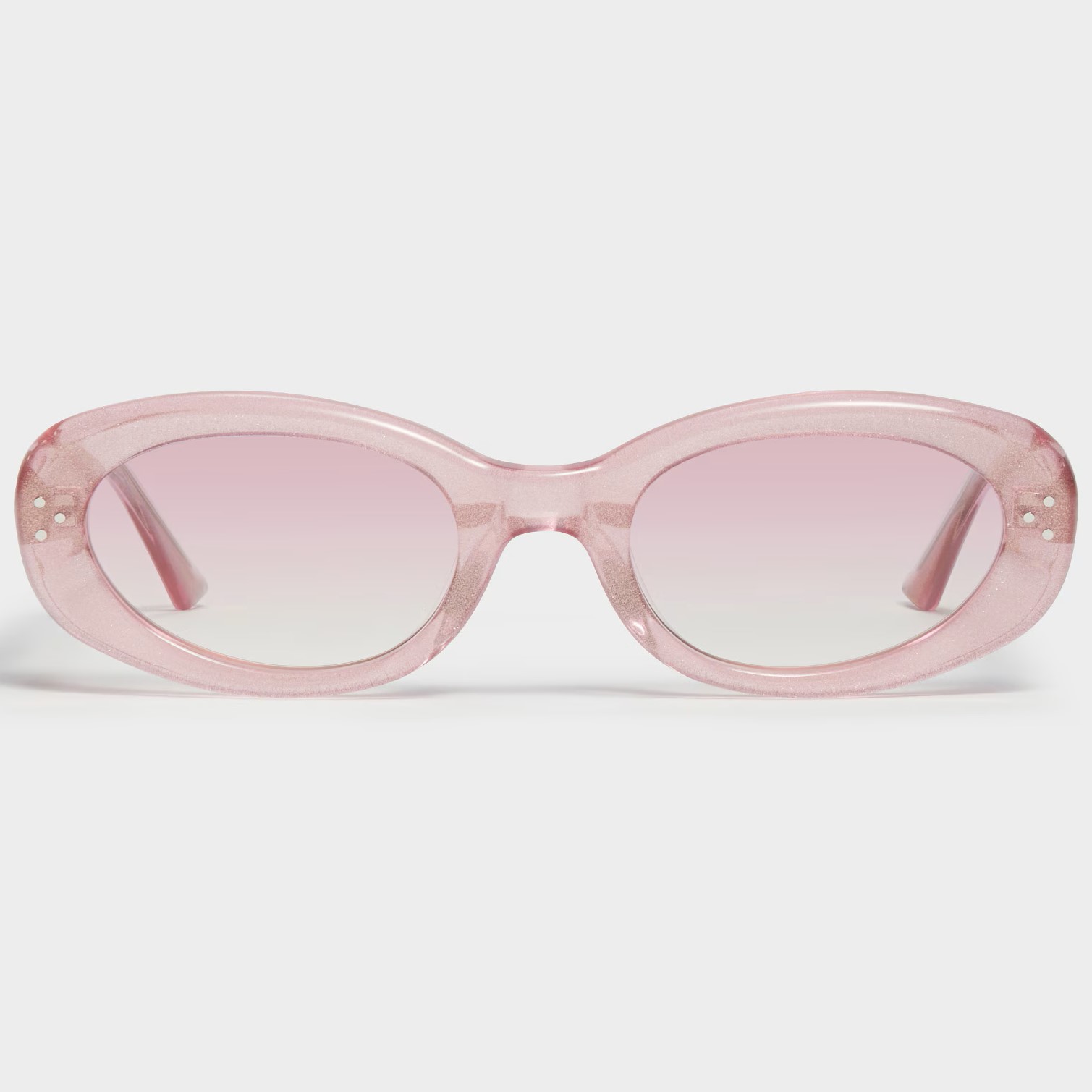 Mắt Kính Gentle Monster July PC6 Graduated Violet Lenses Pink Glitter Acetate Frame 4