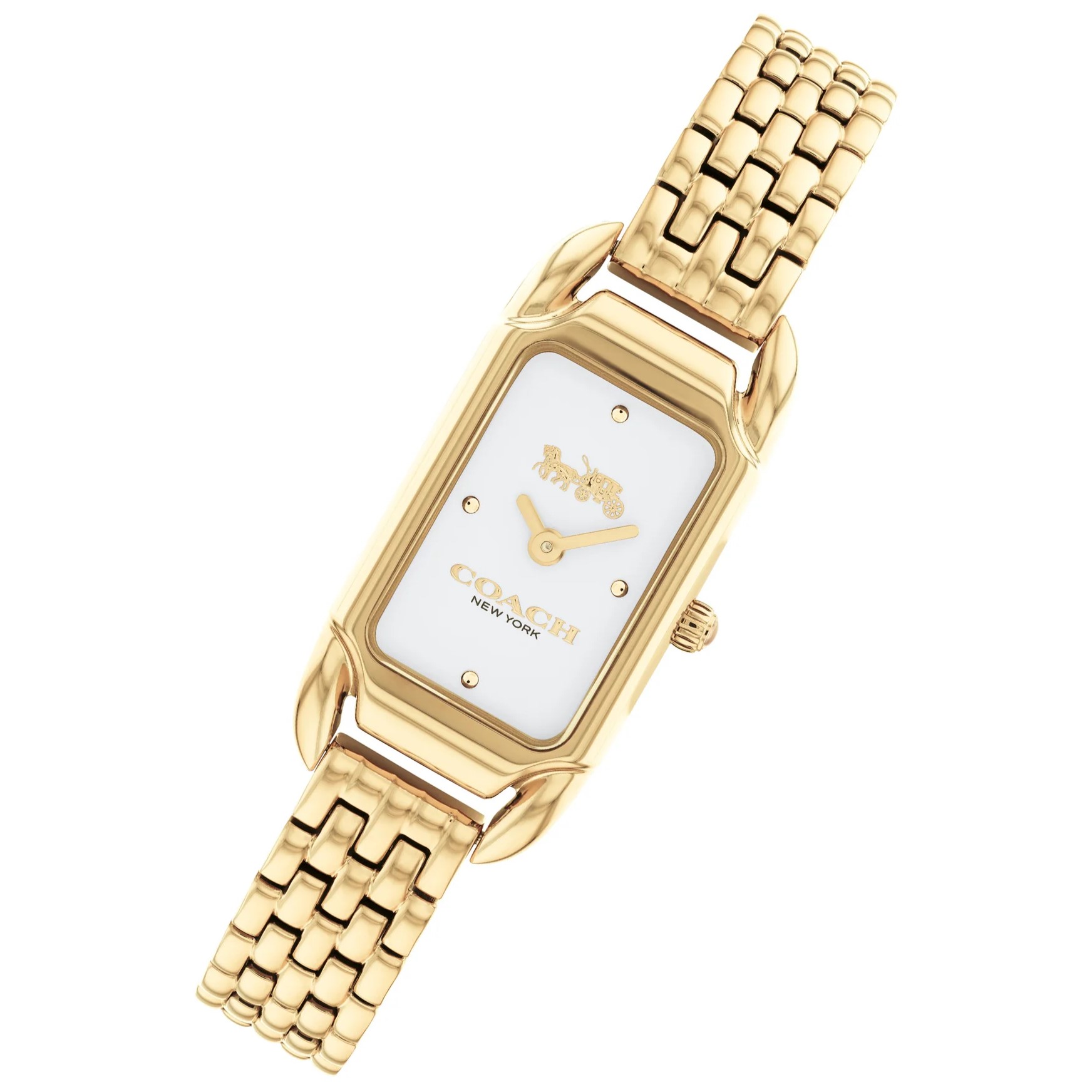 ĐỒNG HỒ NỮ COACH CADIE GOLD STAINLESS STEEL WHITE DIAL WOMENS WATCH 14504036 2