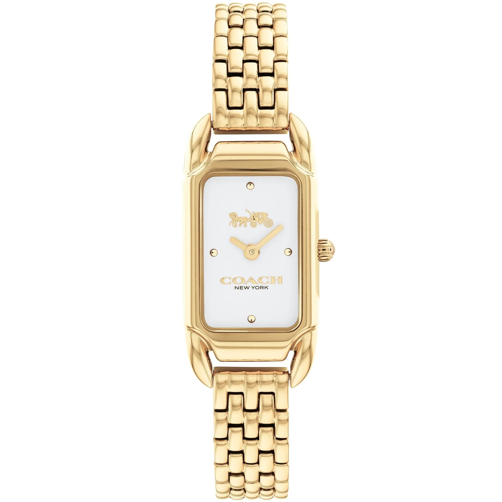 ĐỒNG HỒ NỮ COACH CADIE GOLD STAINLESS STEEL WHITE DIAL WOMENS WATCH 14504036 6