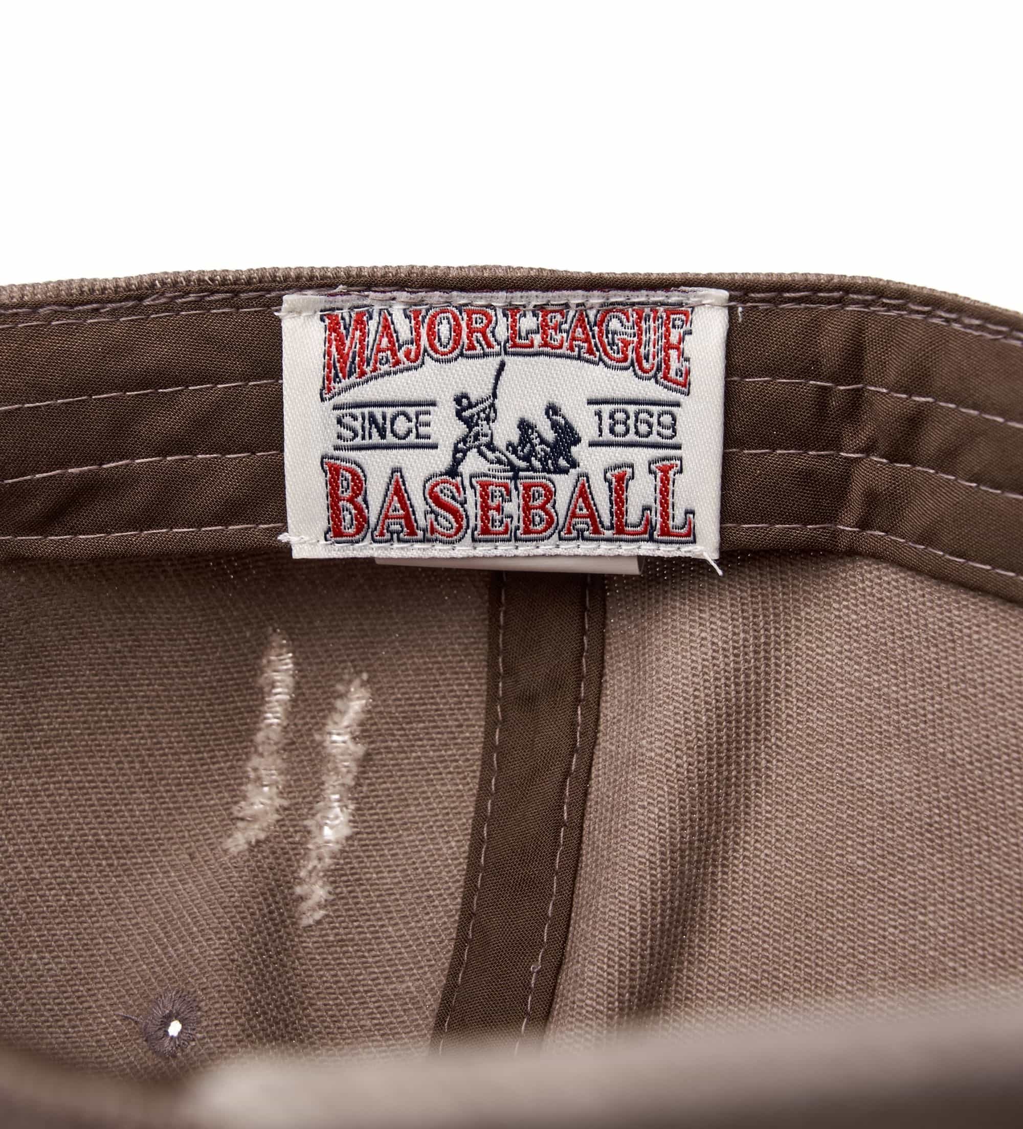 Mũ Lưỡi Trai MLB Damage Washed Unstructured Ball Cap LA Dodgers Brown 3ACPVV34N-07BRL 9