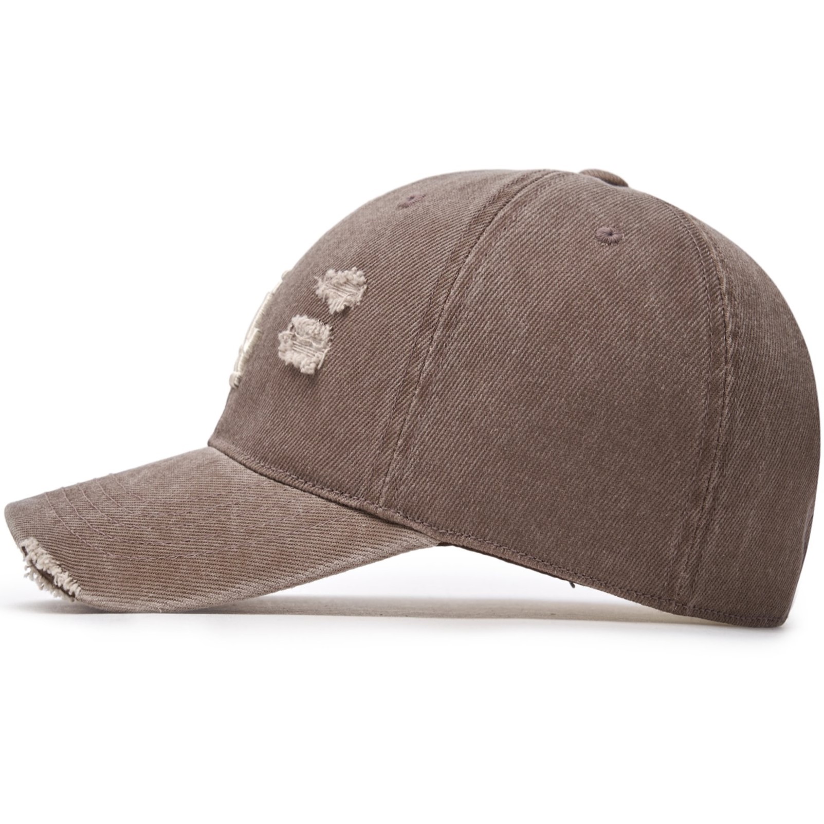 Mũ Lưỡi Trai MLB Damage Washed Unstructured Ball Cap LA Dodgers Brown 3ACPVV34N-07BRL 16