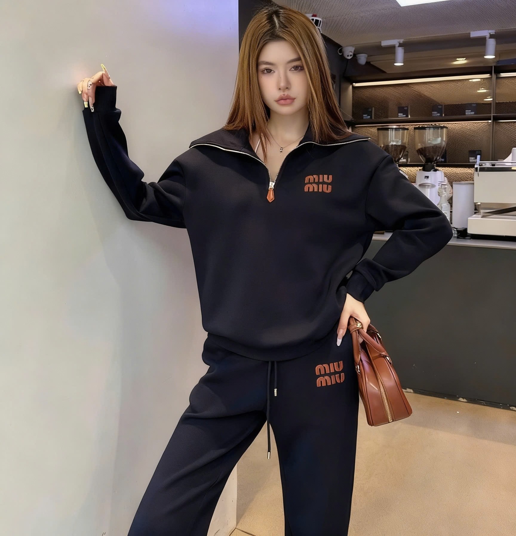 Set nỉ áo quần dài Miu Miu 7