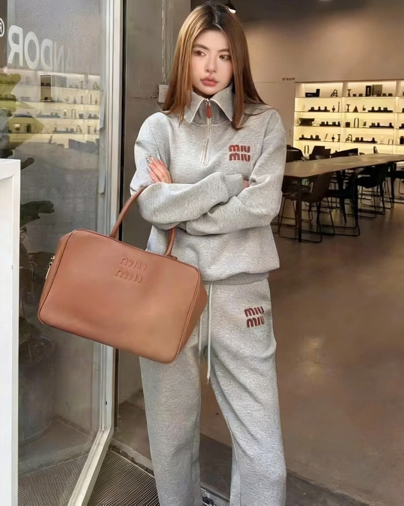 Set nỉ áo quần dài Miu Miu 19