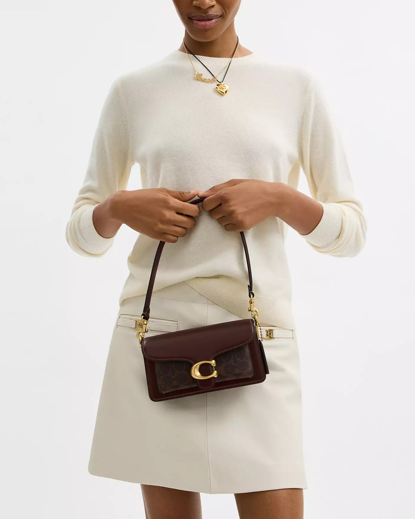 Túi Coach Tabby Shoulder Bag 20 In Signature Canvas Maple CY200 1