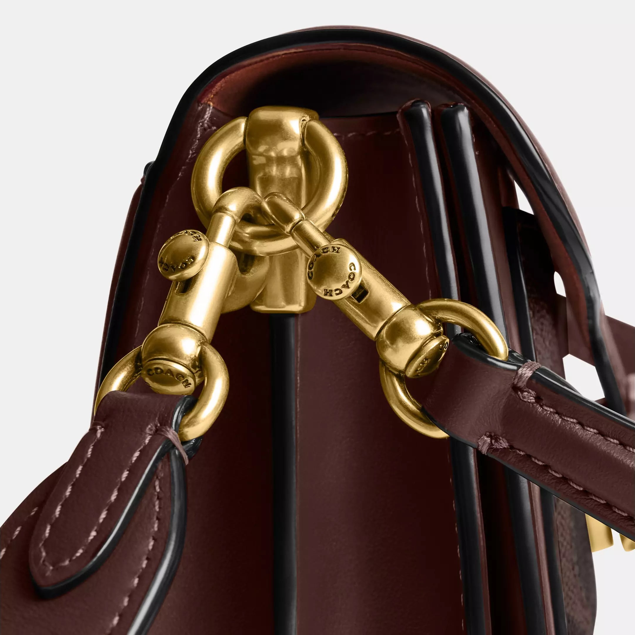 Túi Coach Tabby Shoulder Bag 20 In Signature Canvas Maple CY200 9
