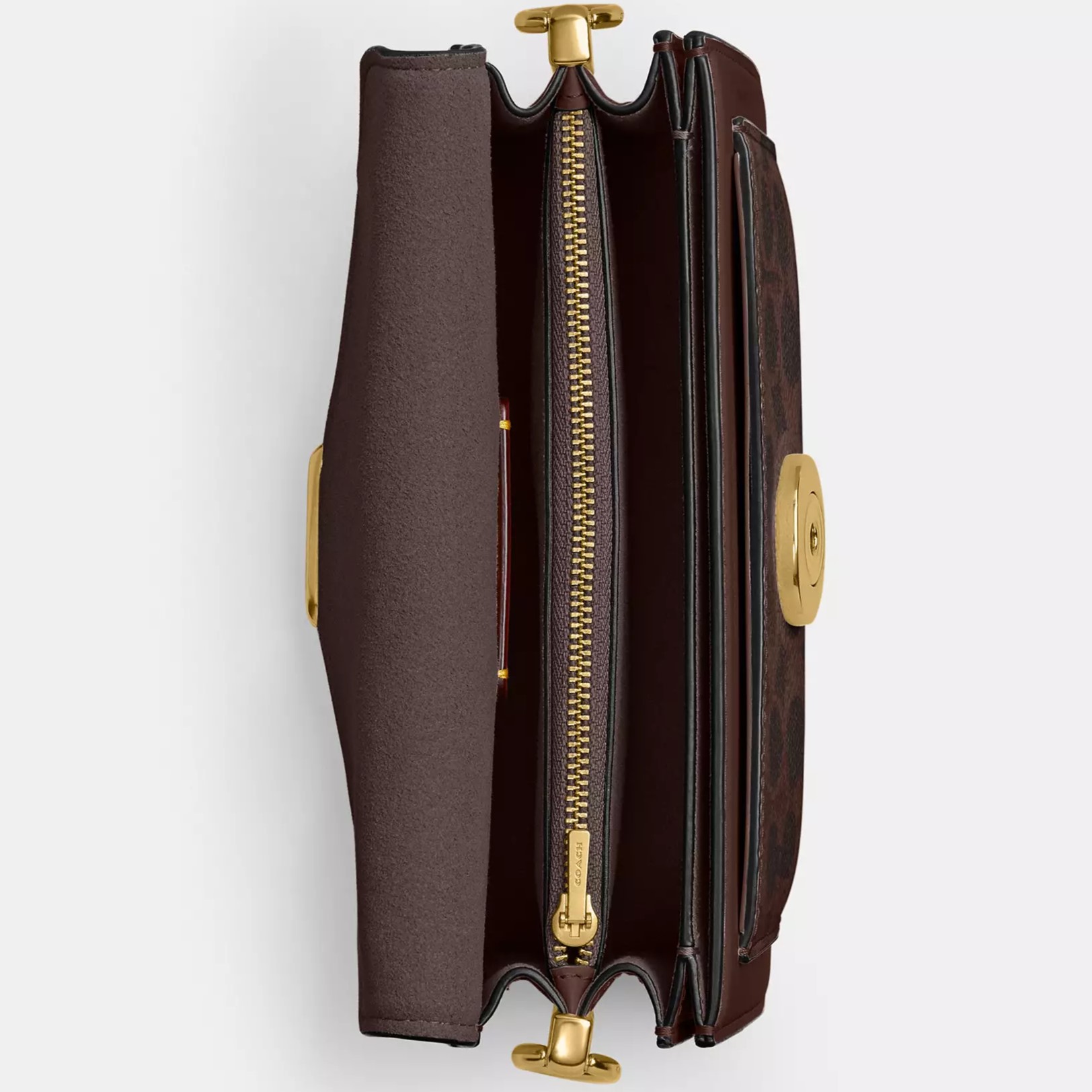 Túi Coach Tabby Shoulder Bag 20 In Signature Canvas Maple CY200 10