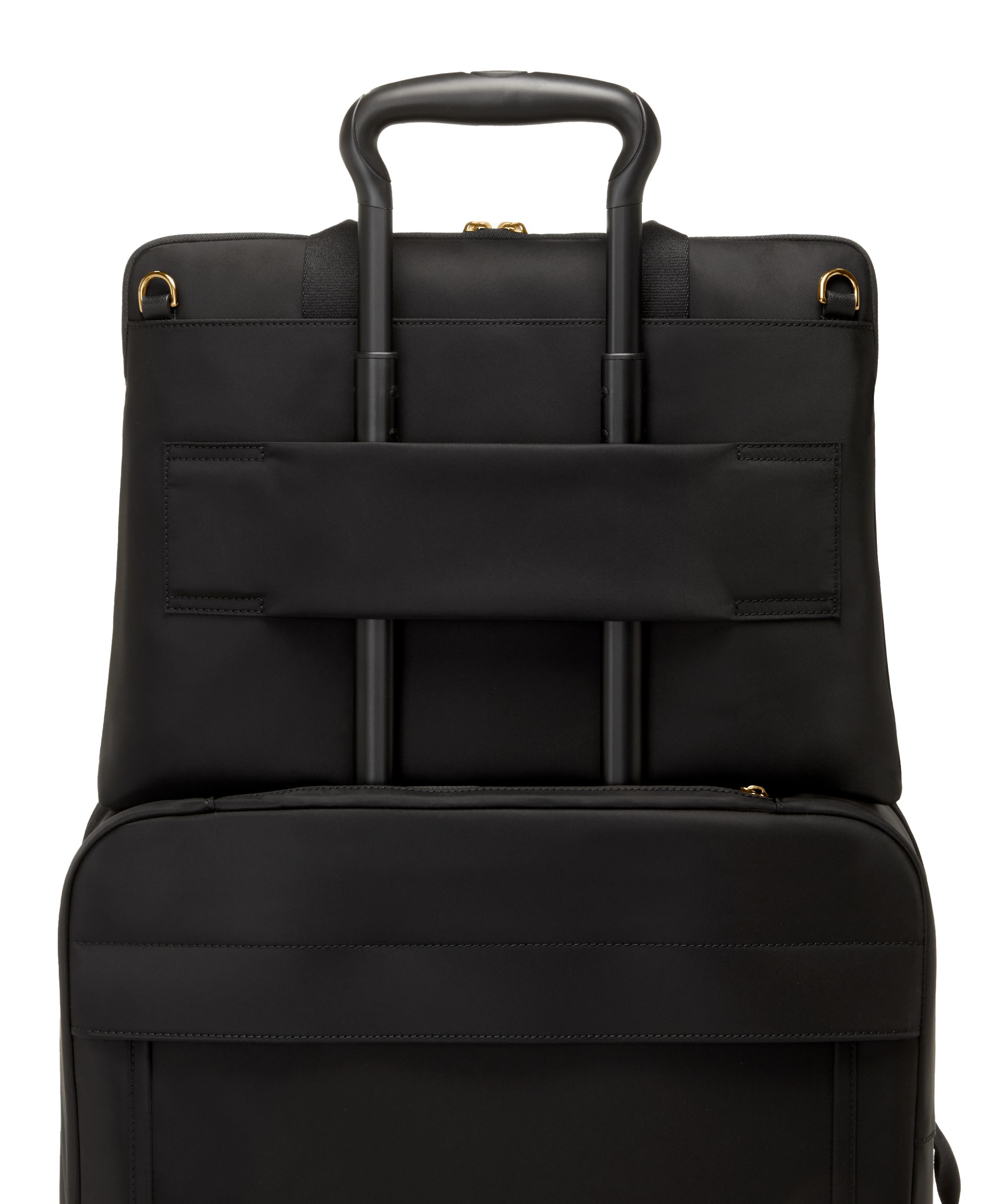 Cặp xách công sở Tumi Voyageur Benin Laptop Carrier Black Gold 1