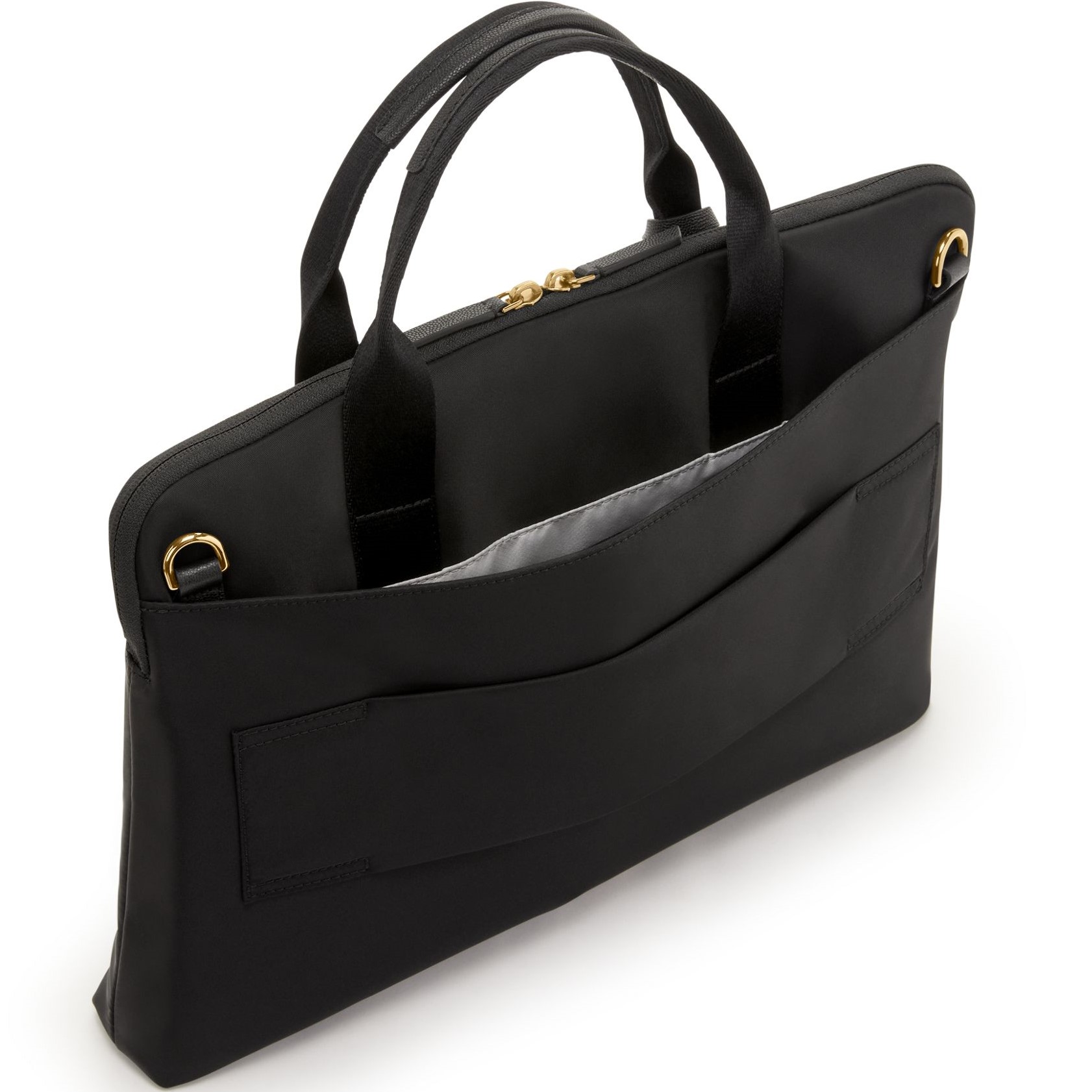 Cặp xách công sở Tumi Voyageur Benin Laptop Carrier Black Gold 6