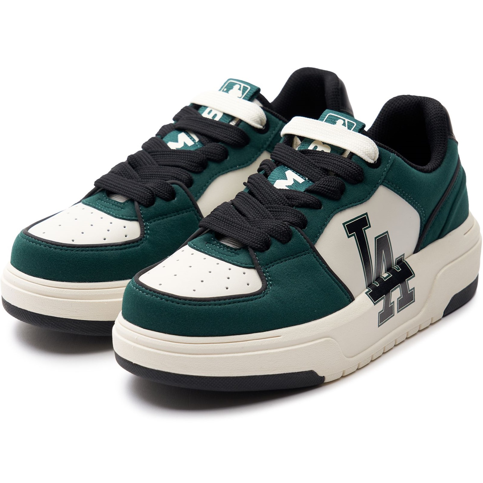 Giày MLB LA Chunky Liner Basic SD Los Angeles Dodgers Dark Green 3ASXCLS3N-07GND 10