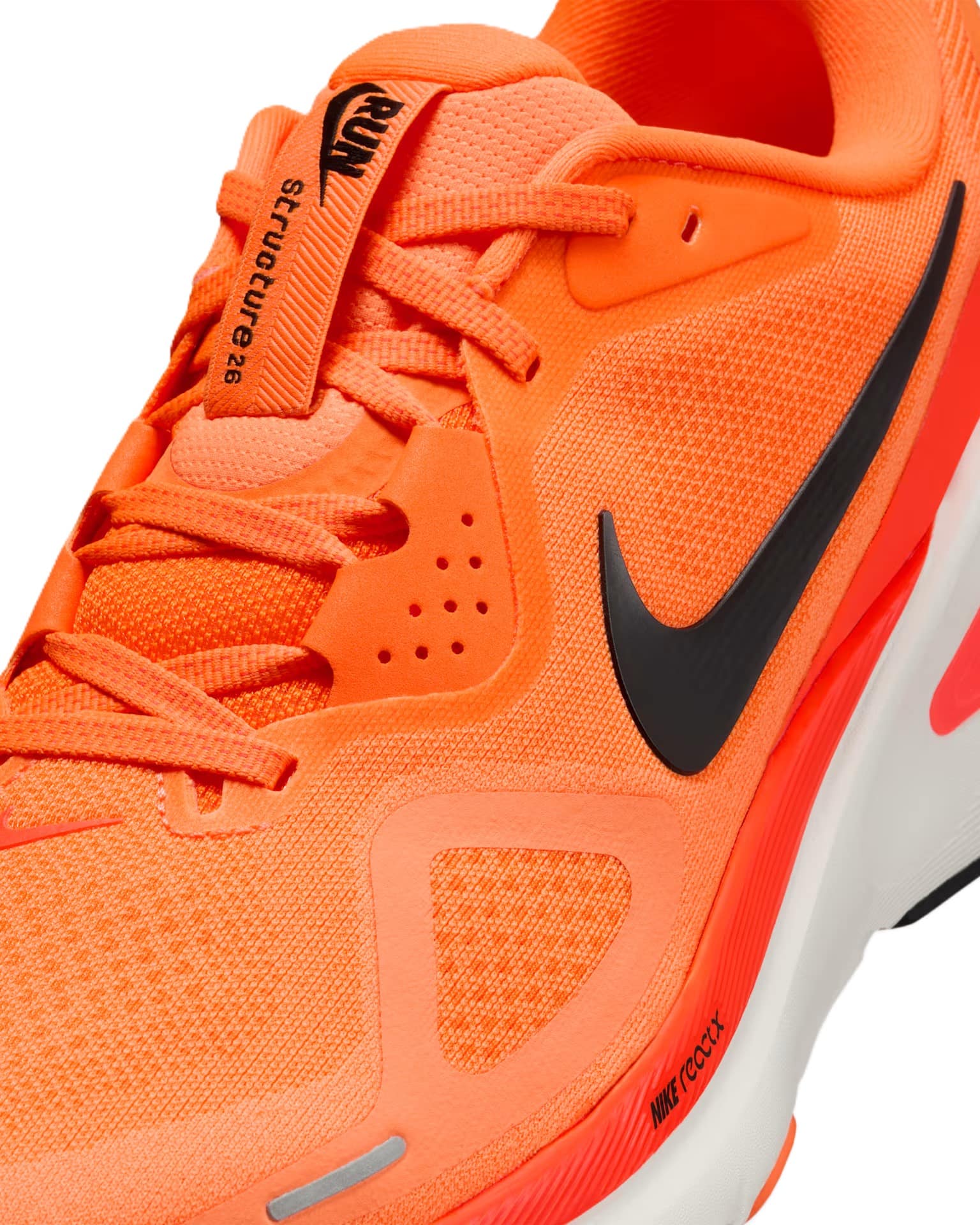 Giày Nike Structure 26 Road Running Shoes Total Orange HJ1102-800 13