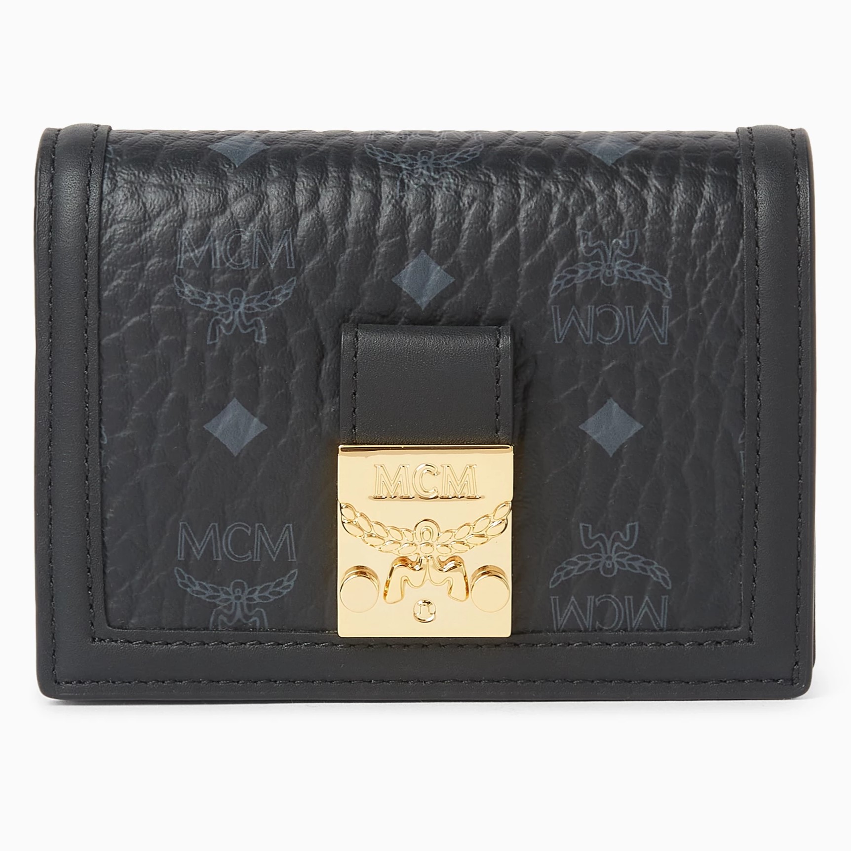 Ví MCM Tracy Wallet in Visetos Black 2
