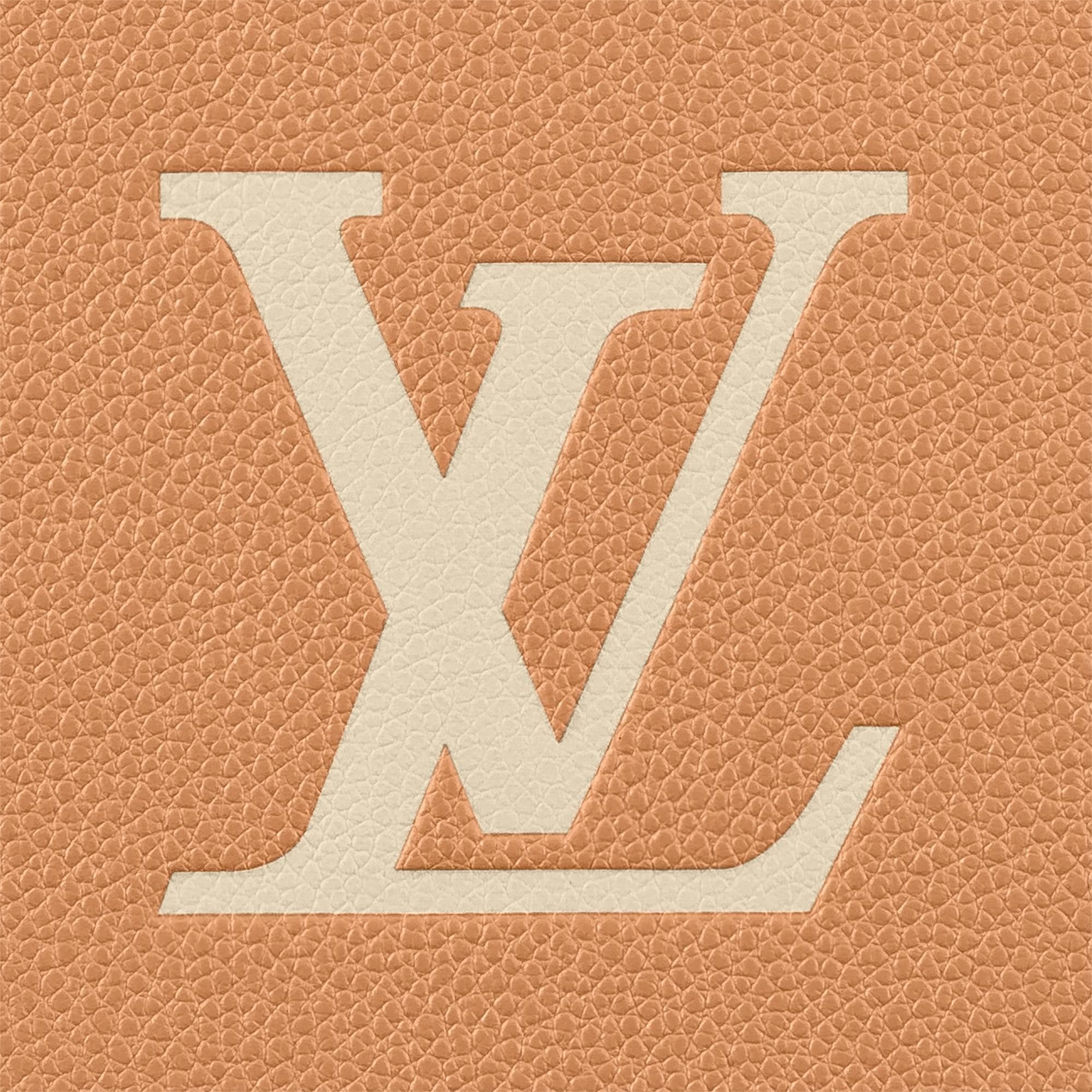 Louis Vuitton Onthego MM Arizona-Beige Bicolor Monogram Empreinte Leder  M45982 * Tasche Shopper * TOP aus 2022