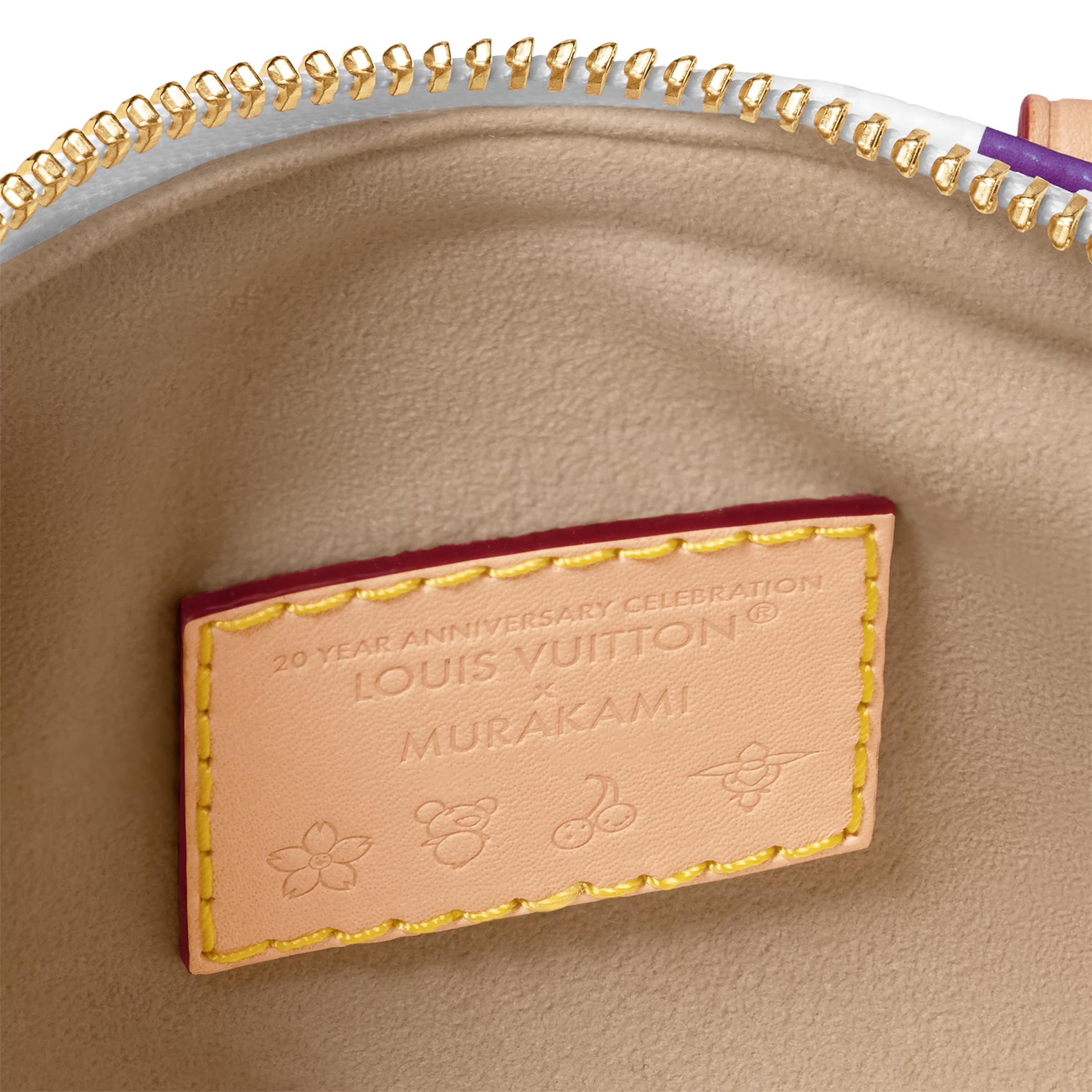 Túi Louis Vuitton Nano Speedy LV x TM Multicolore Blanc M13391 3