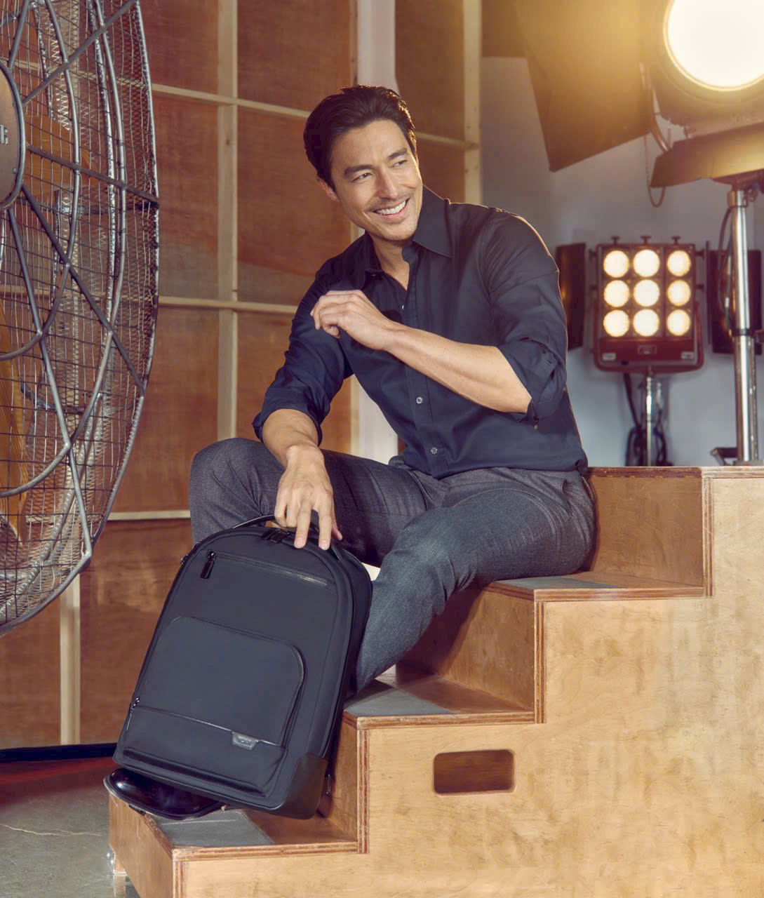 Ba lô Tumi Harrison Warren Black Backpack 12