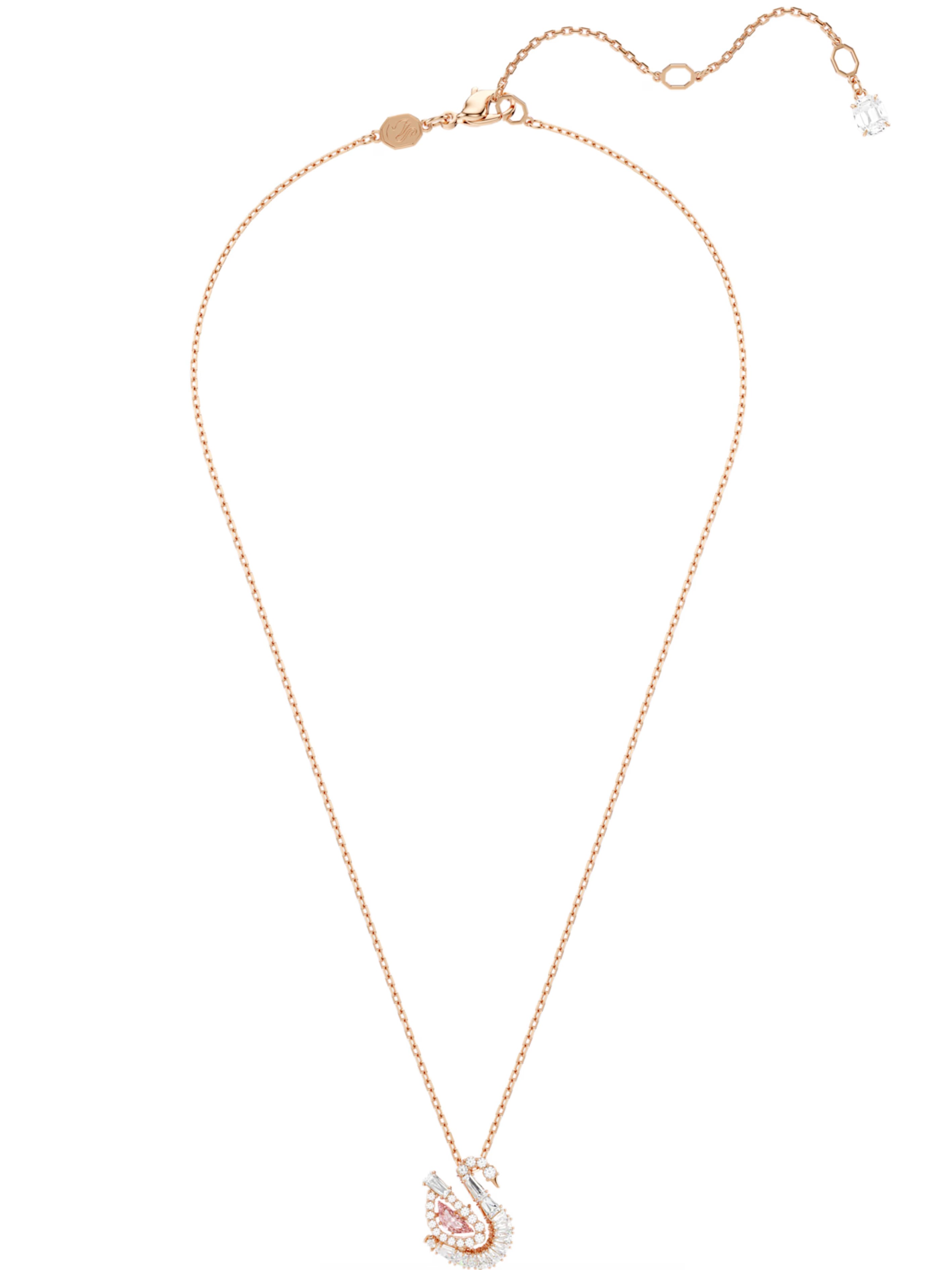 Dây chuyền Swarovski Thiên Nga Swan Pendant Mixed Cuts Swan Pink 5732414 5