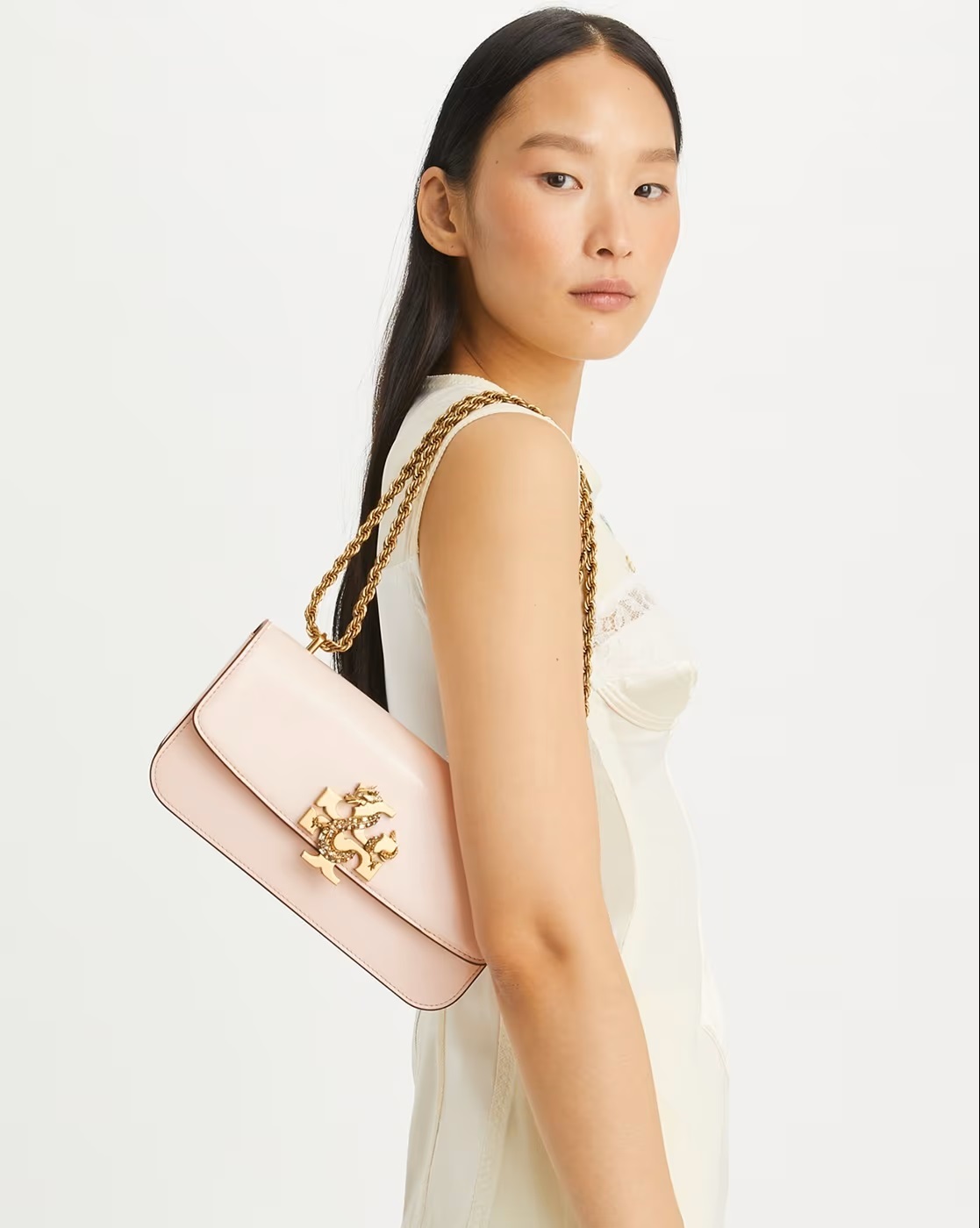 Túi Tory Burch Eleanor Rectangular Bag Delicate Pink 4