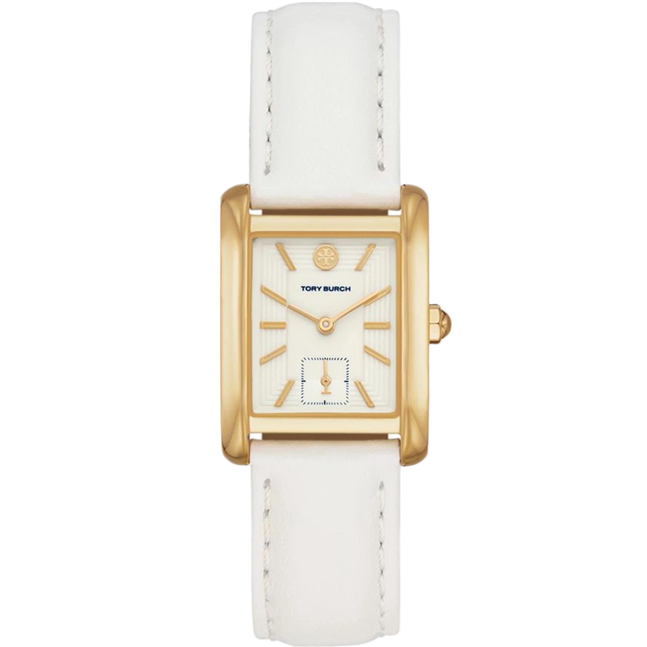 Đồng hồ nữ Tory Burch Womens The Eleanor Ivory Leather Strap Watch TBW1028 4