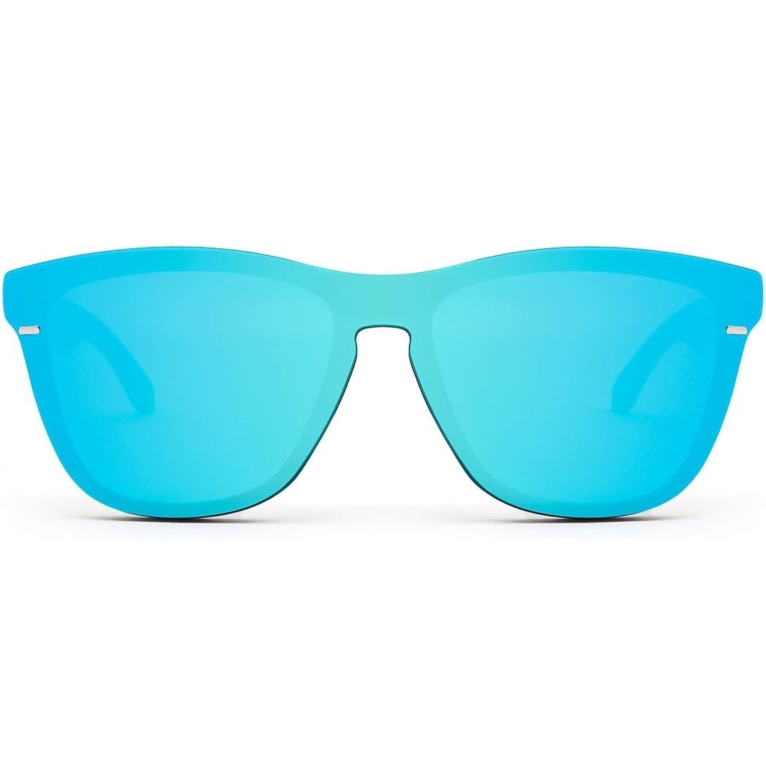 MẮT KÍNH HAWKERS CLEAR BLUE ONE VENM HYBRID SHINY BLACK FRAME AND BLUE SKY MIRRORED MASK LENS 8
