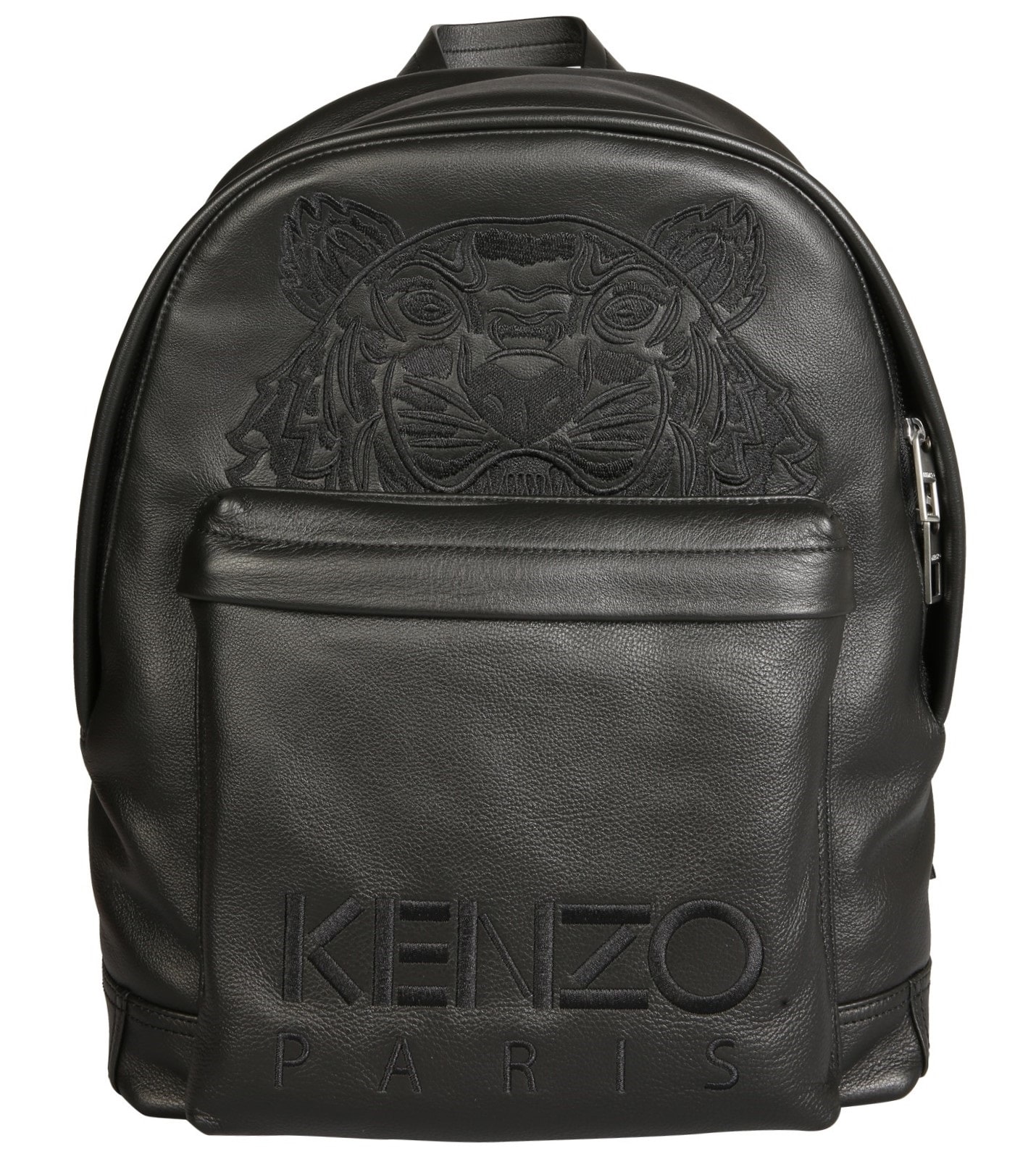 Balo Kenzo Small Leather Rucksack Black Backpack 19