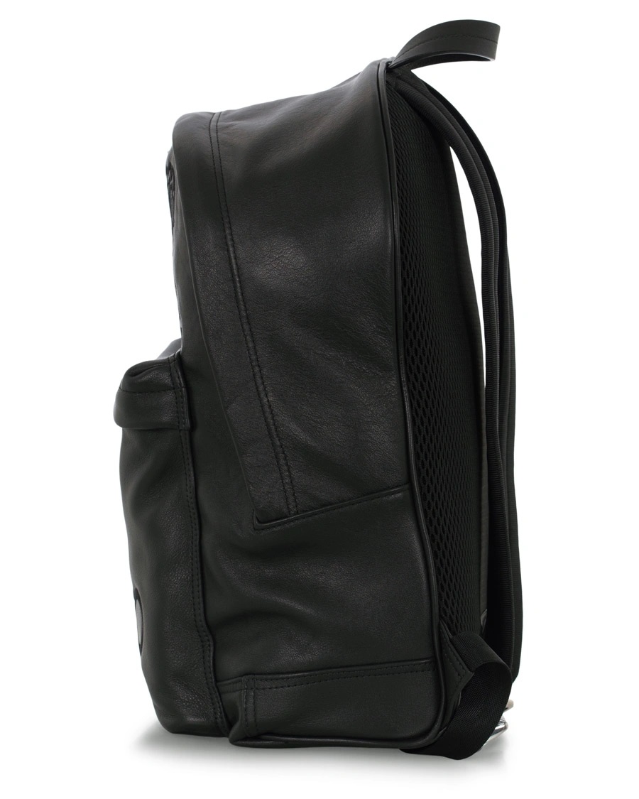 Balo Kenzo Small Leather Rucksack Black Backpack 20