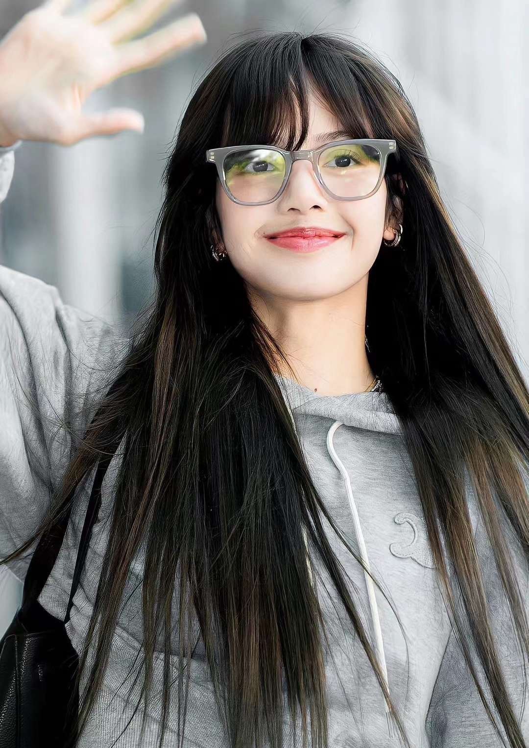 KÍNH MÁT GENTLE MONSTER X MAISON MARGIELA MM010 C1 CLEAR LENSES CLEAR FRAME GRADUATED BLACK TEMPLES 5