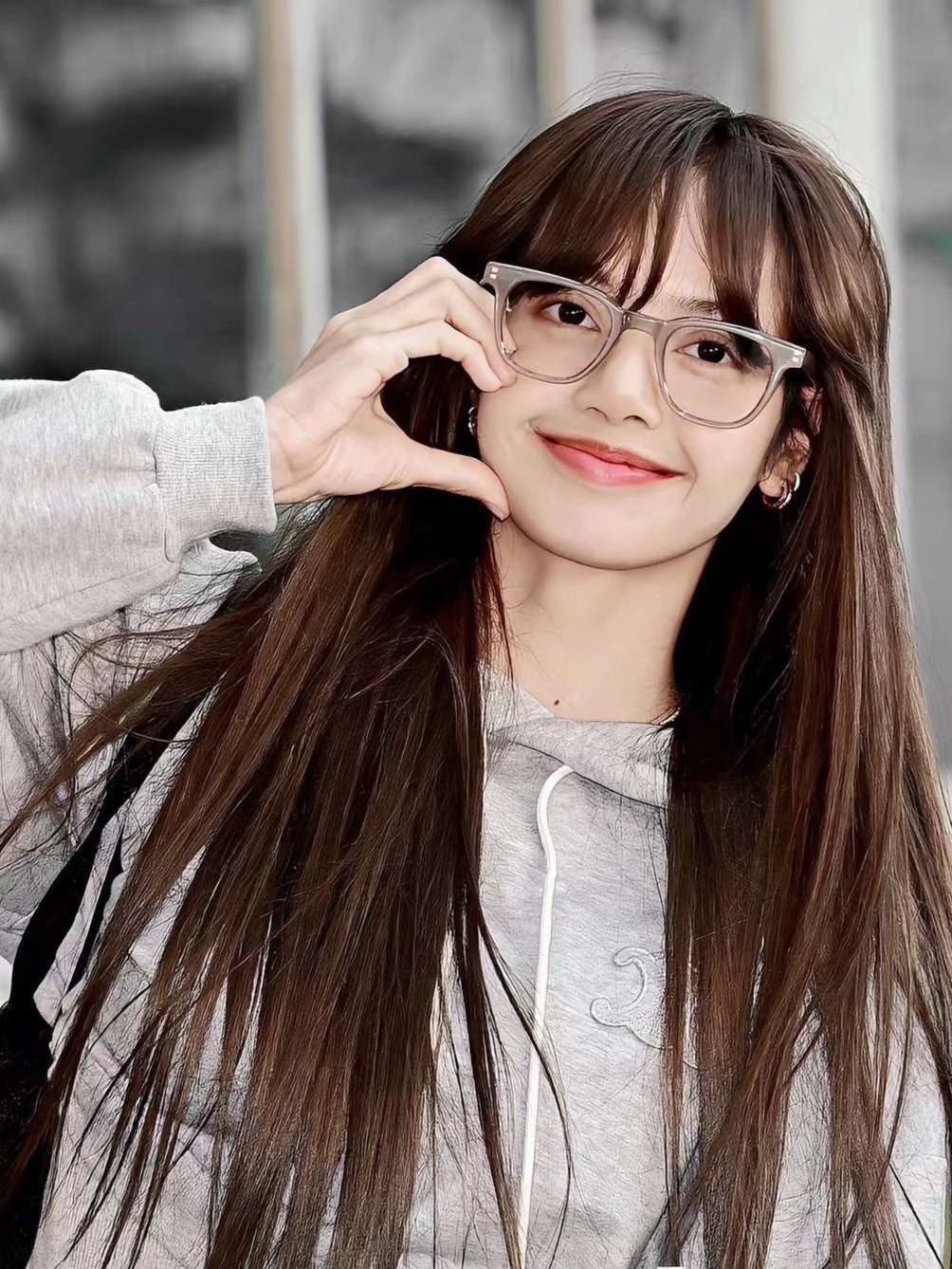 KÍNH MÁT GENTLE MONSTER X MAISON MARGIELA MM010 C1 CLEAR LENSES CLEAR FRAME GRADUATED BLACK TEMPLES 7