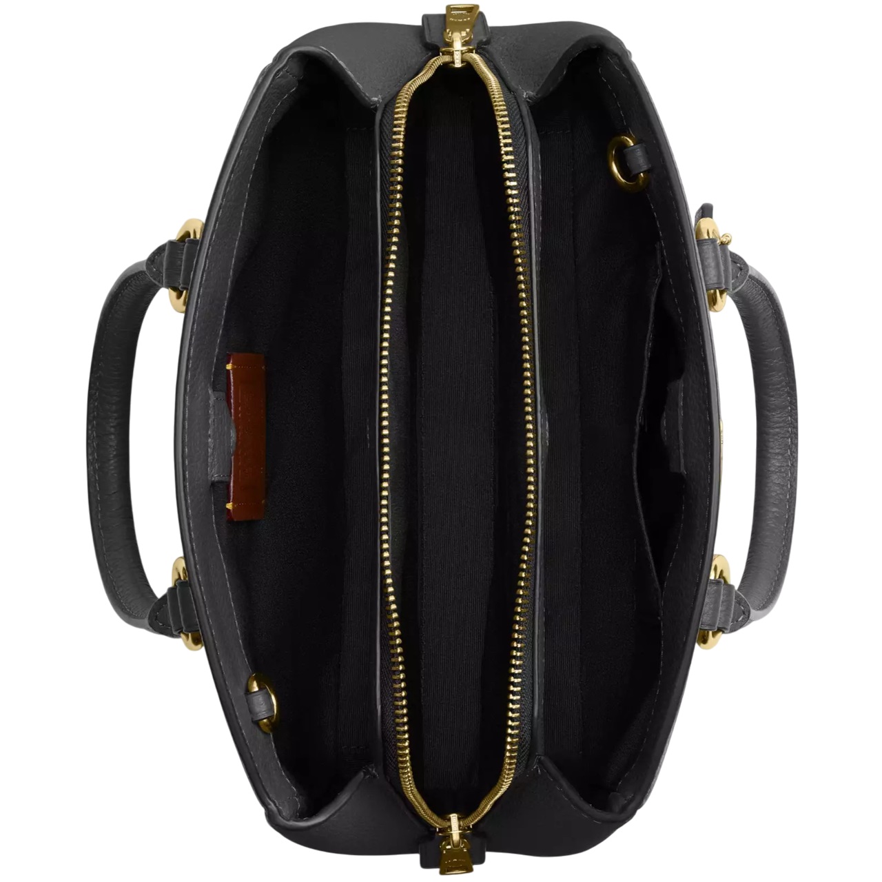 Túi Coach nữ Savannah Small Carryall Bag Pebbled Leather Black CAL54 4