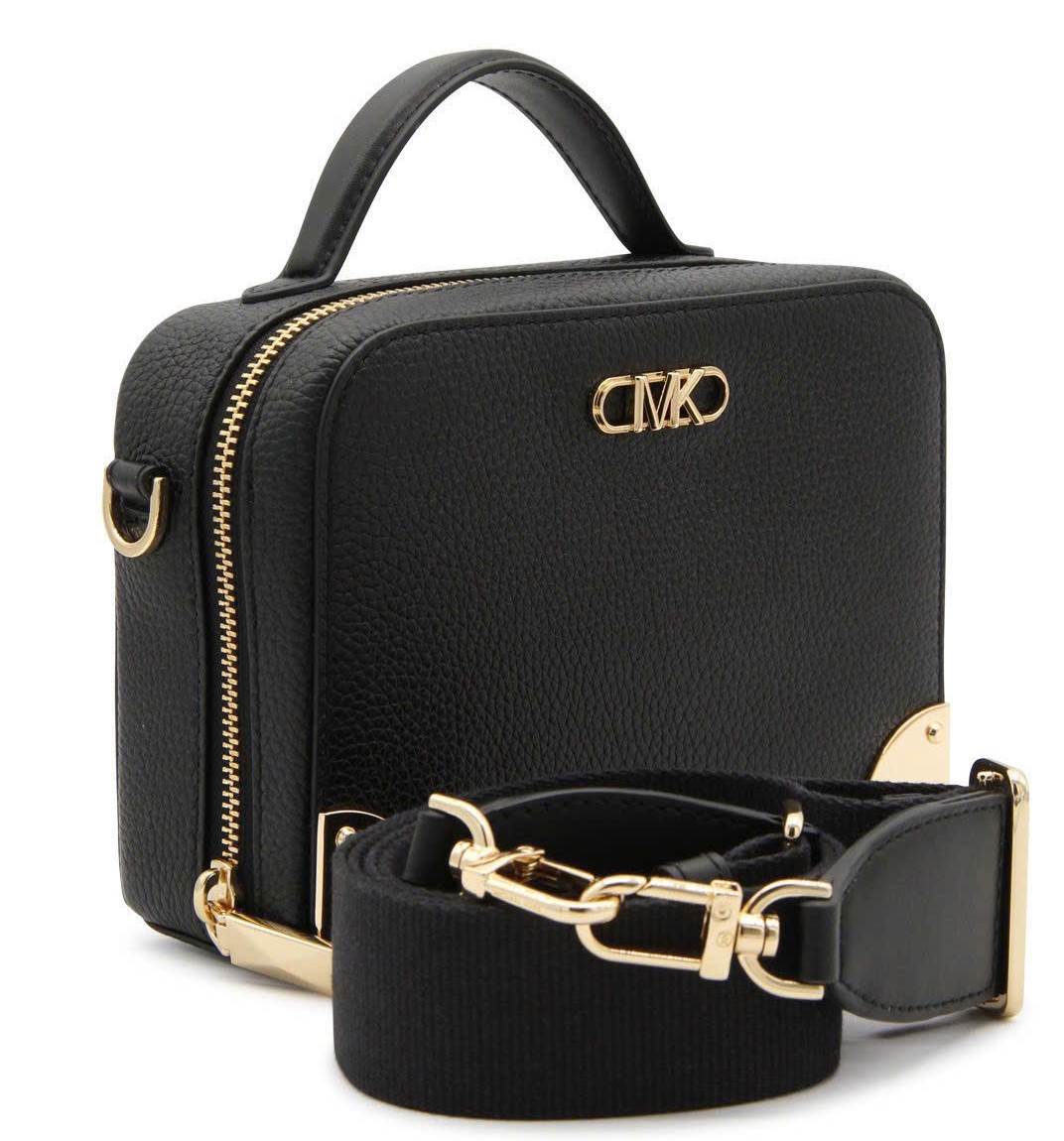 Túi MK nữ Michael Kors Estelle Small Pebbled Leather Satchel 12