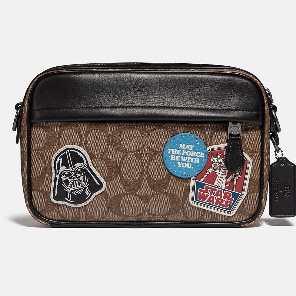 TÚI ĐEO VAI NAM COACH STAR WARS X COACH GRAHAM CROSSBODY IN SIGNATURE CANVAS WITH PATCHES F89188 1